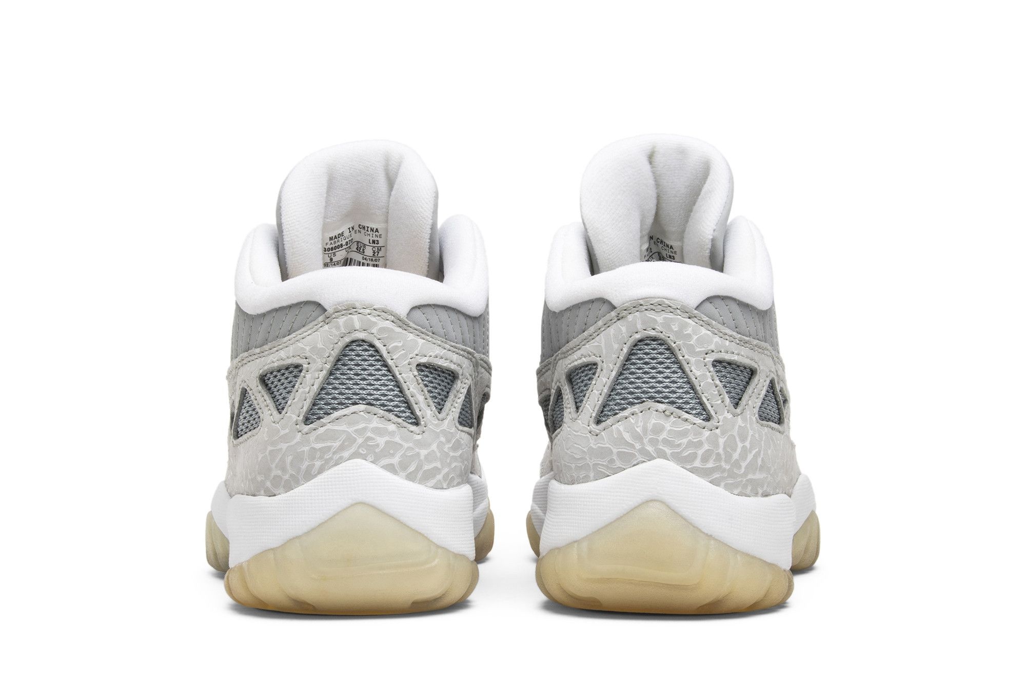 Air Jordan 11 Retro Low IE 'Silver'