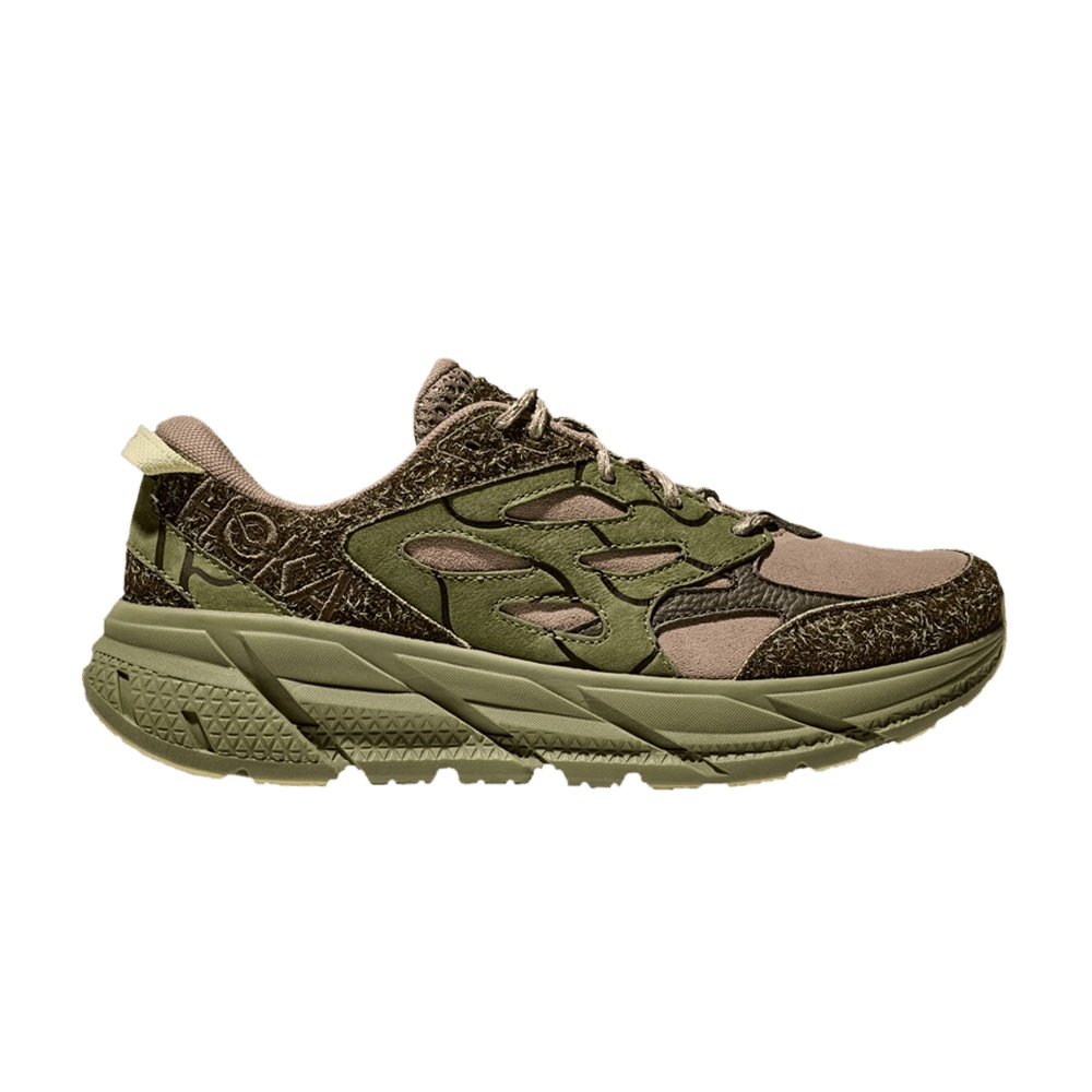 HOKA Clifton L Suede 'Elite Terrain System - Dune Fennel'