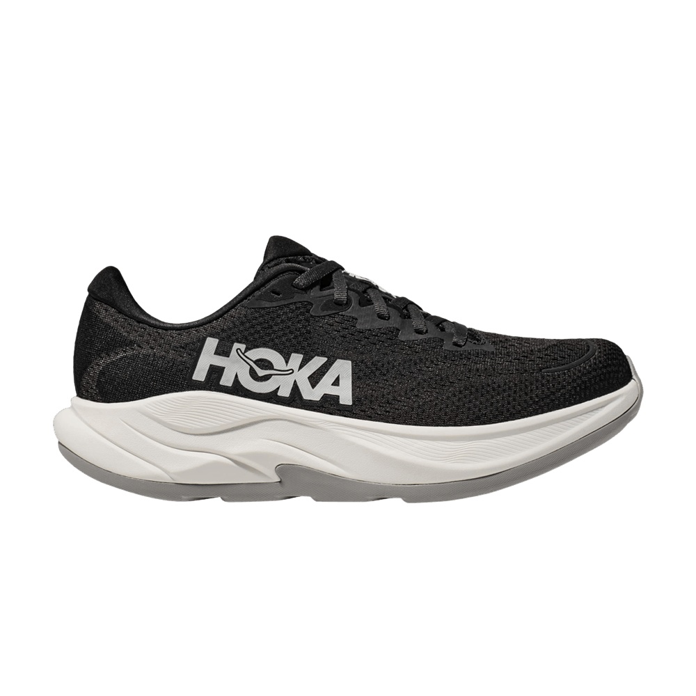 HOKA Rincon 4 2E Wide 'Black White'