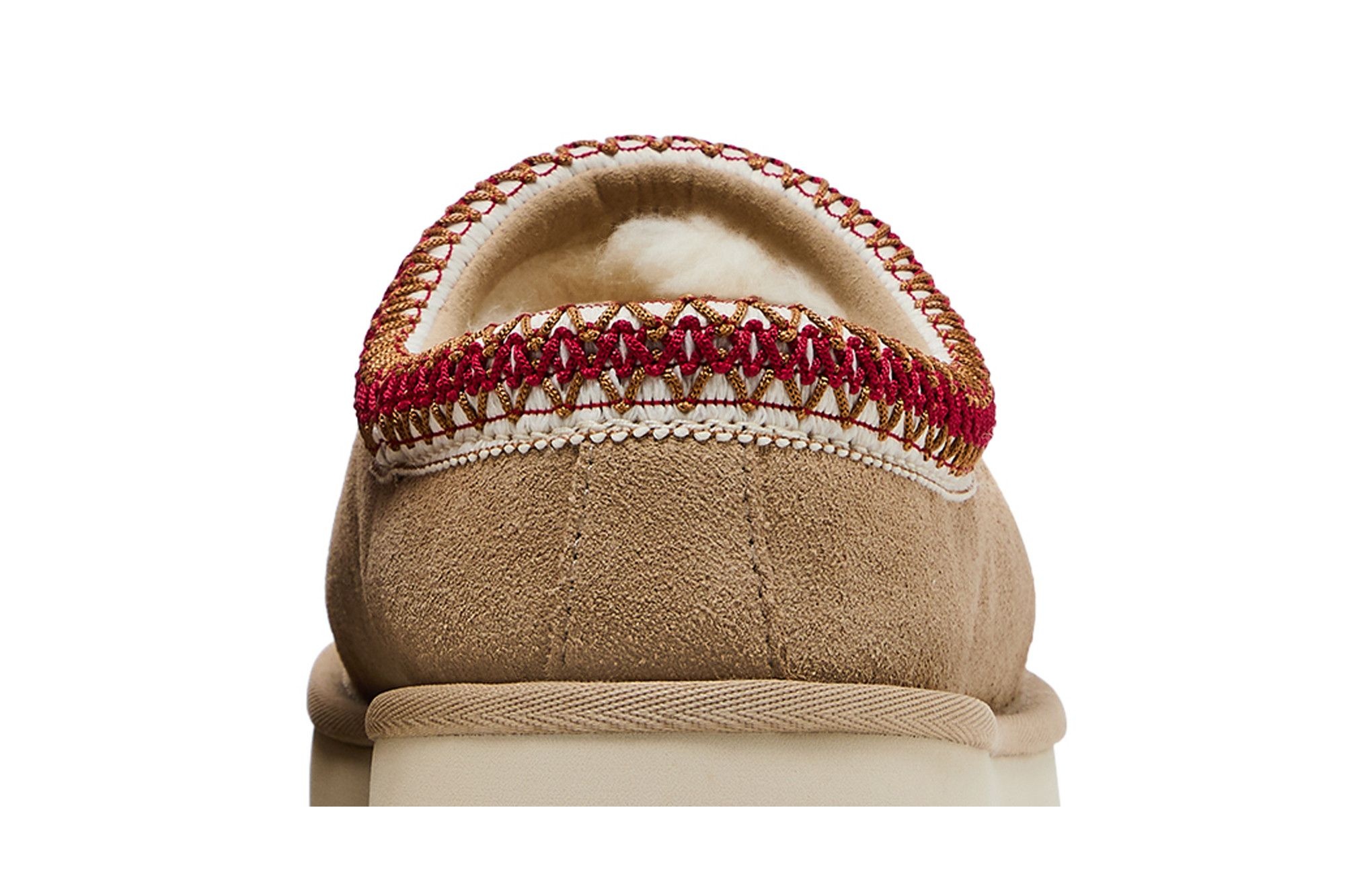 UGG Wmns Tasman 2 Slipper 'Sand Dark Cherry'