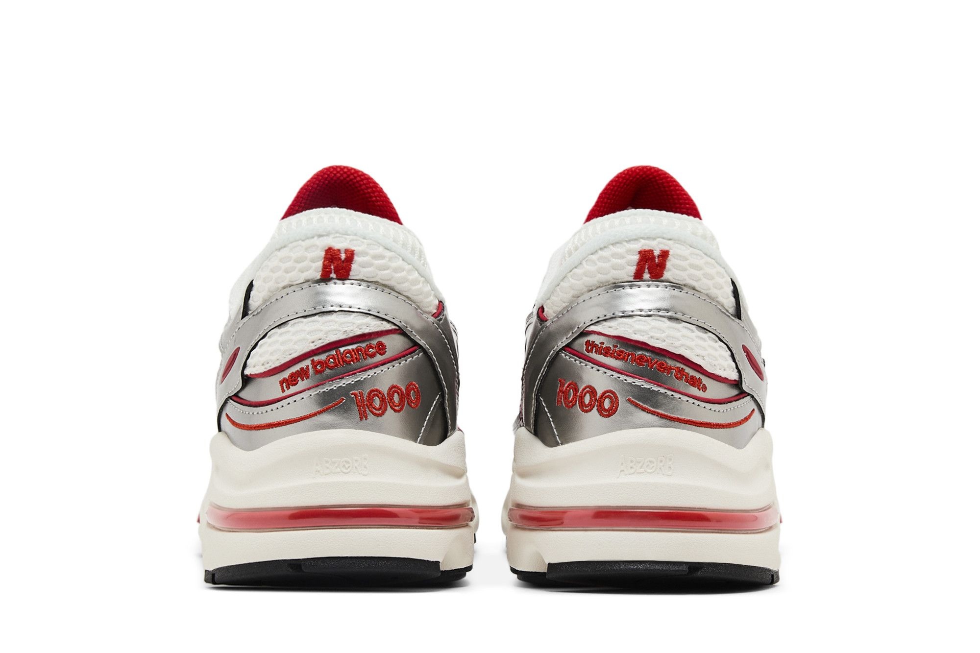 thisisneverthat x New Balance 1000 'Silver Valiant Poppy'