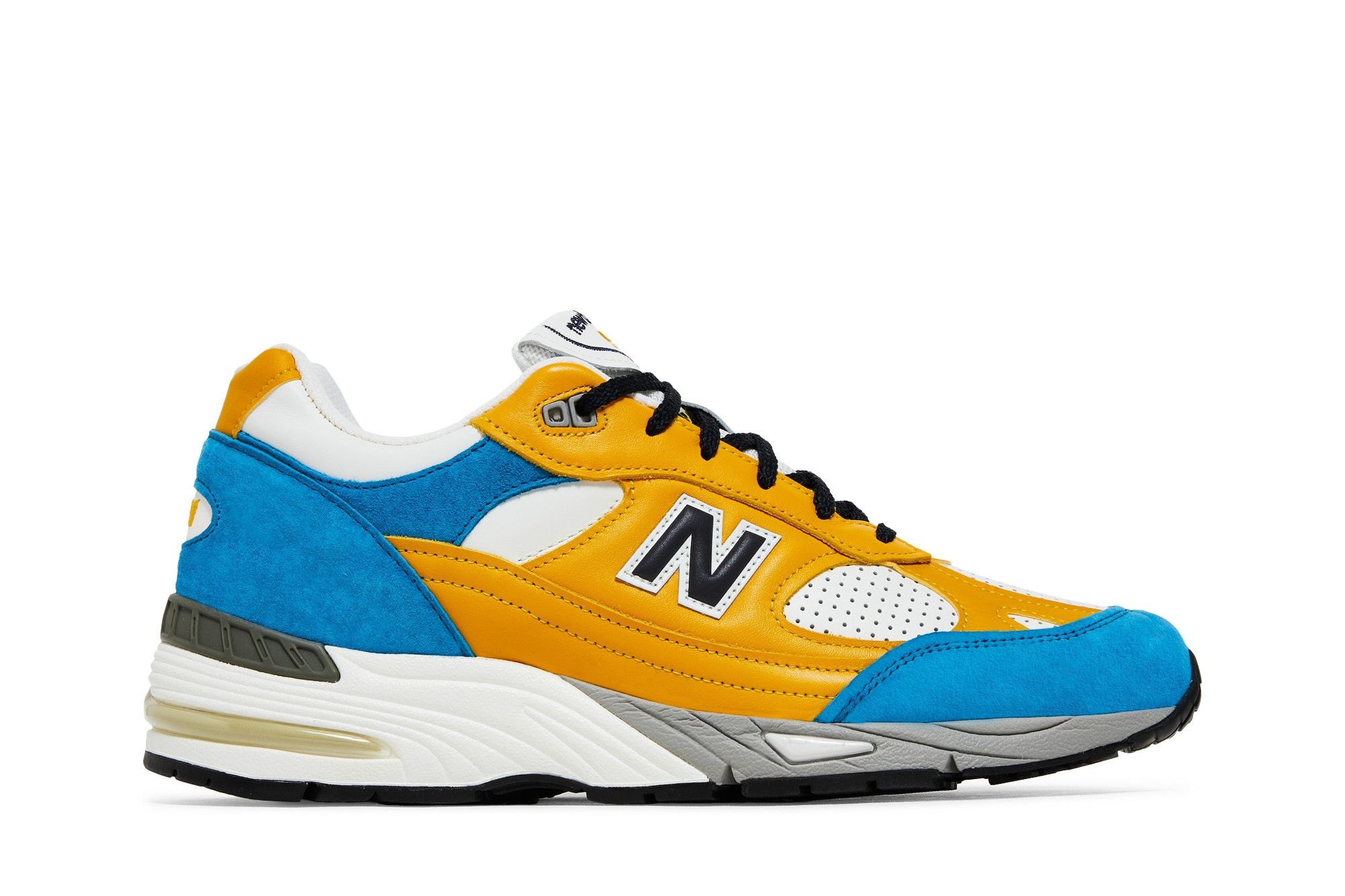 Sneakersnstuff x New Balance 991 Made in England 'Blue Yellow'