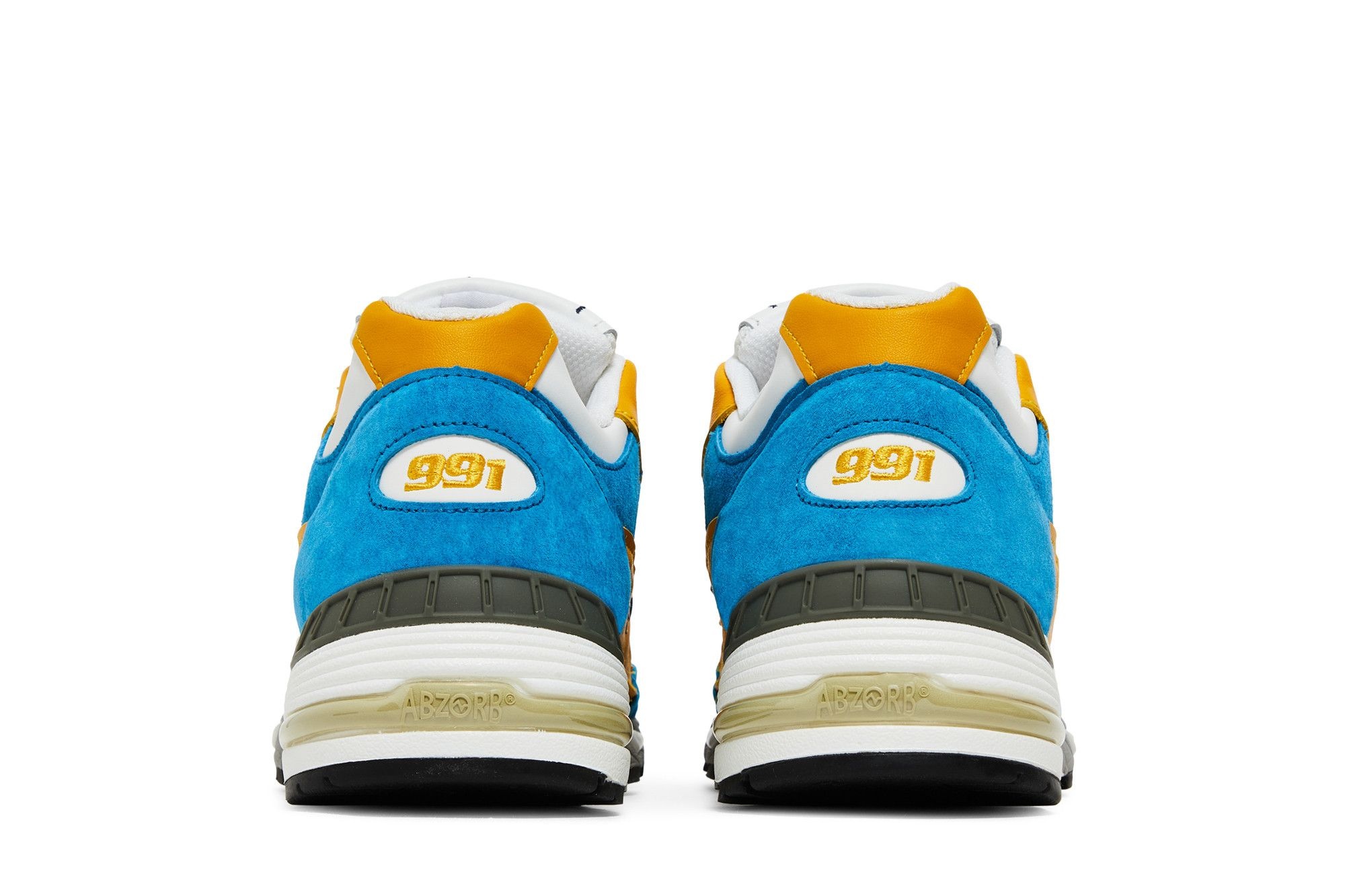 Sneakersnstuff x New Balance 991 Made in England 'Blue Yellow'