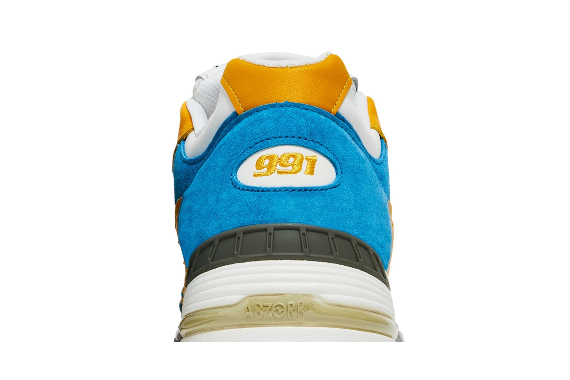Sneakersnstuff x New Balance 991 Made in England 'Blue Yellow'