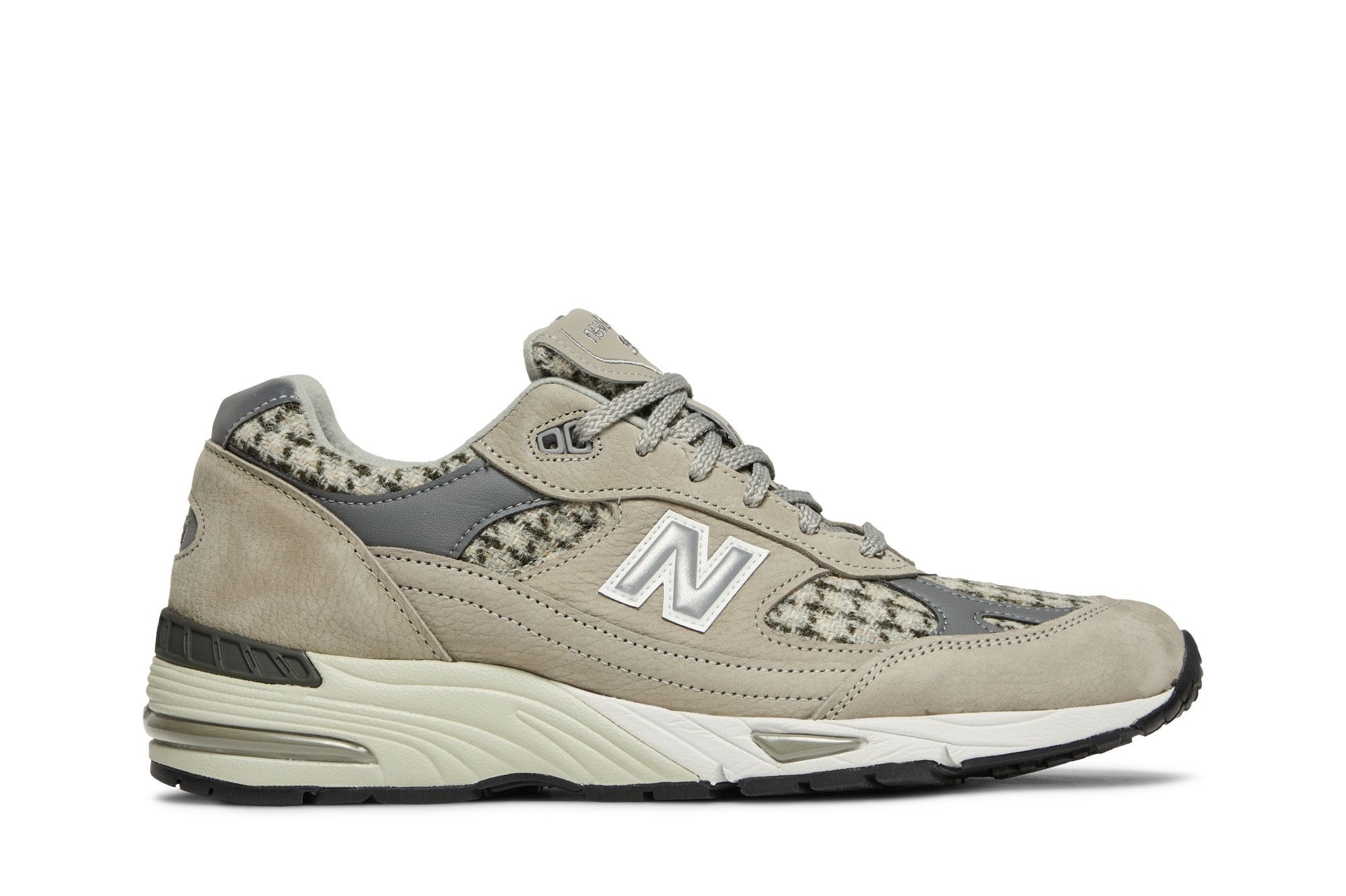 Harris Tweed x New Balance 991 Made In England 'Houndstooth'