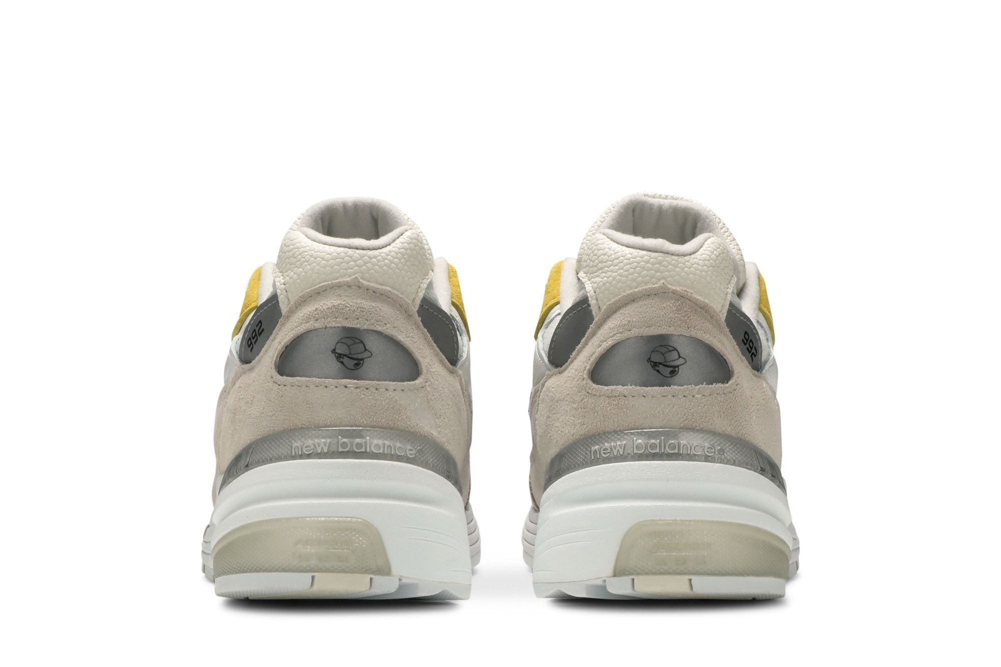 Paperboy Paris x New Balance 992 Made in USA 'Fried Egg'
