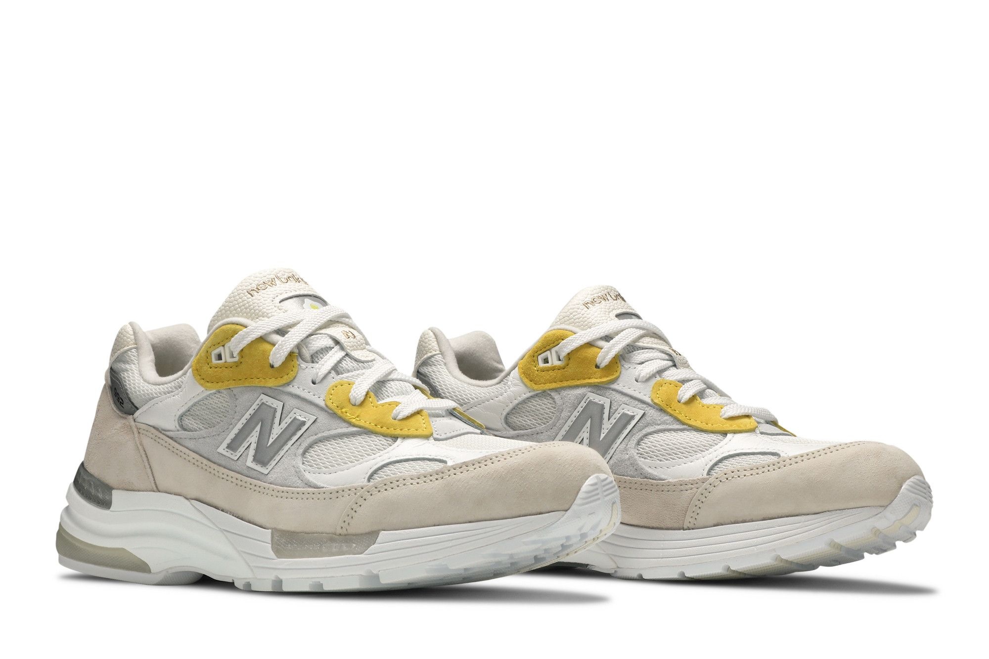 Paperboy Paris x New Balance 992 Made in USA 'Fried Egg'