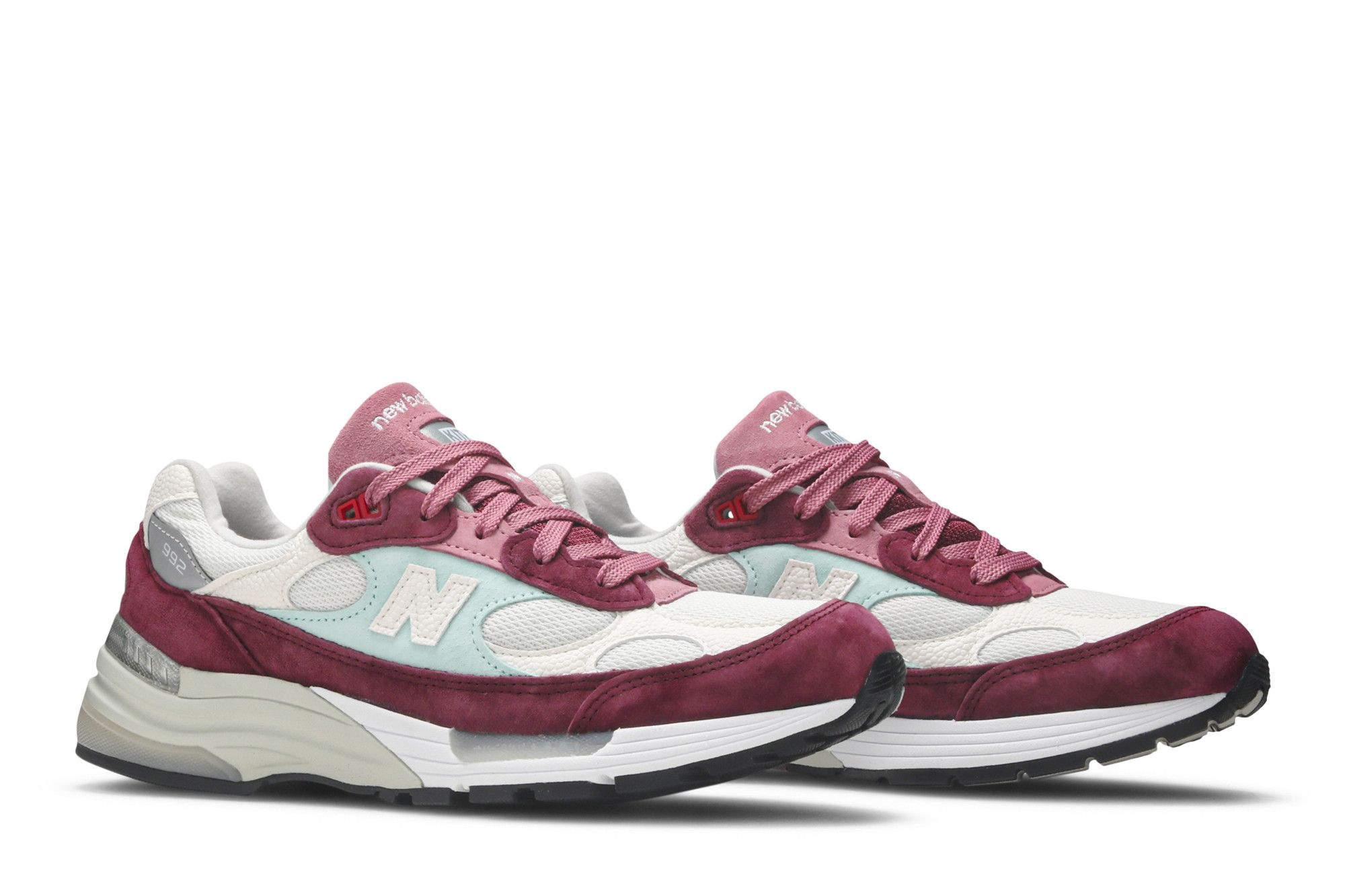 Kith x New Balance 992 Made in USA 'Kithmas Collection - Burgundy Reef'