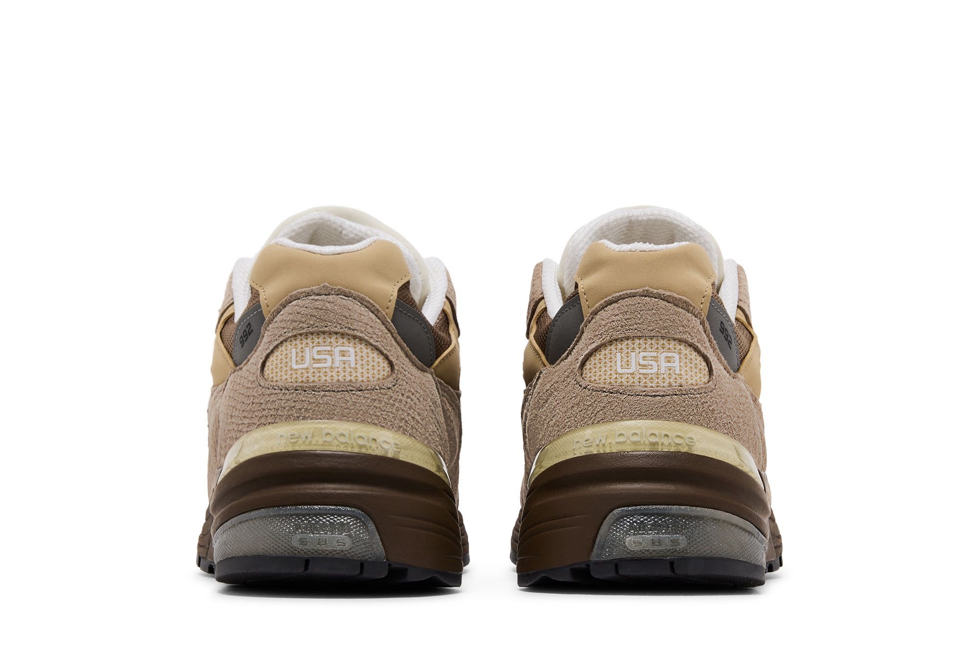 Teddy Santis x New Balance 992 Made in USA 'Driftwood Rich Oak'