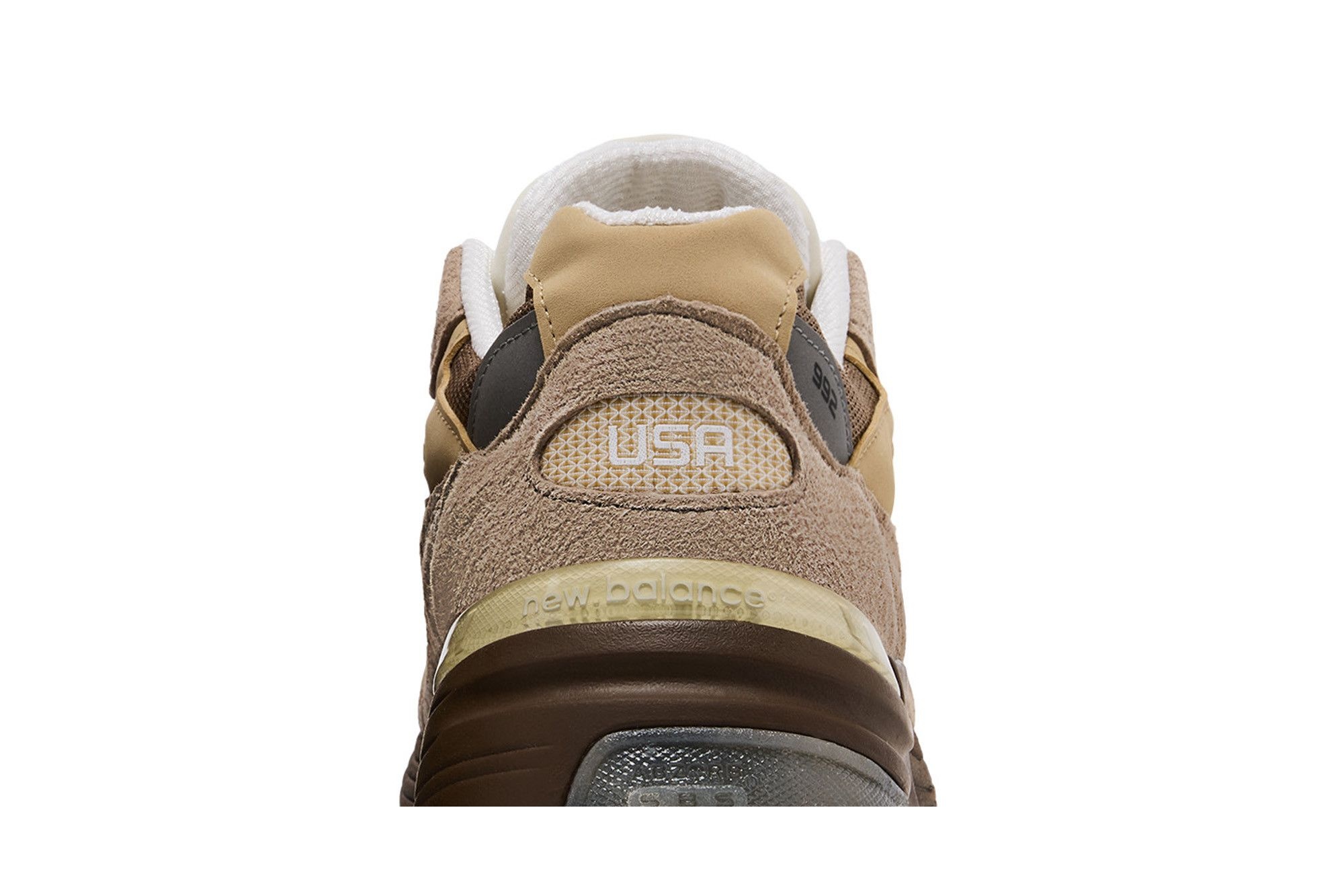Teddy Santis x New Balance 992 Made in USA 'Driftwood Rich Oak'
