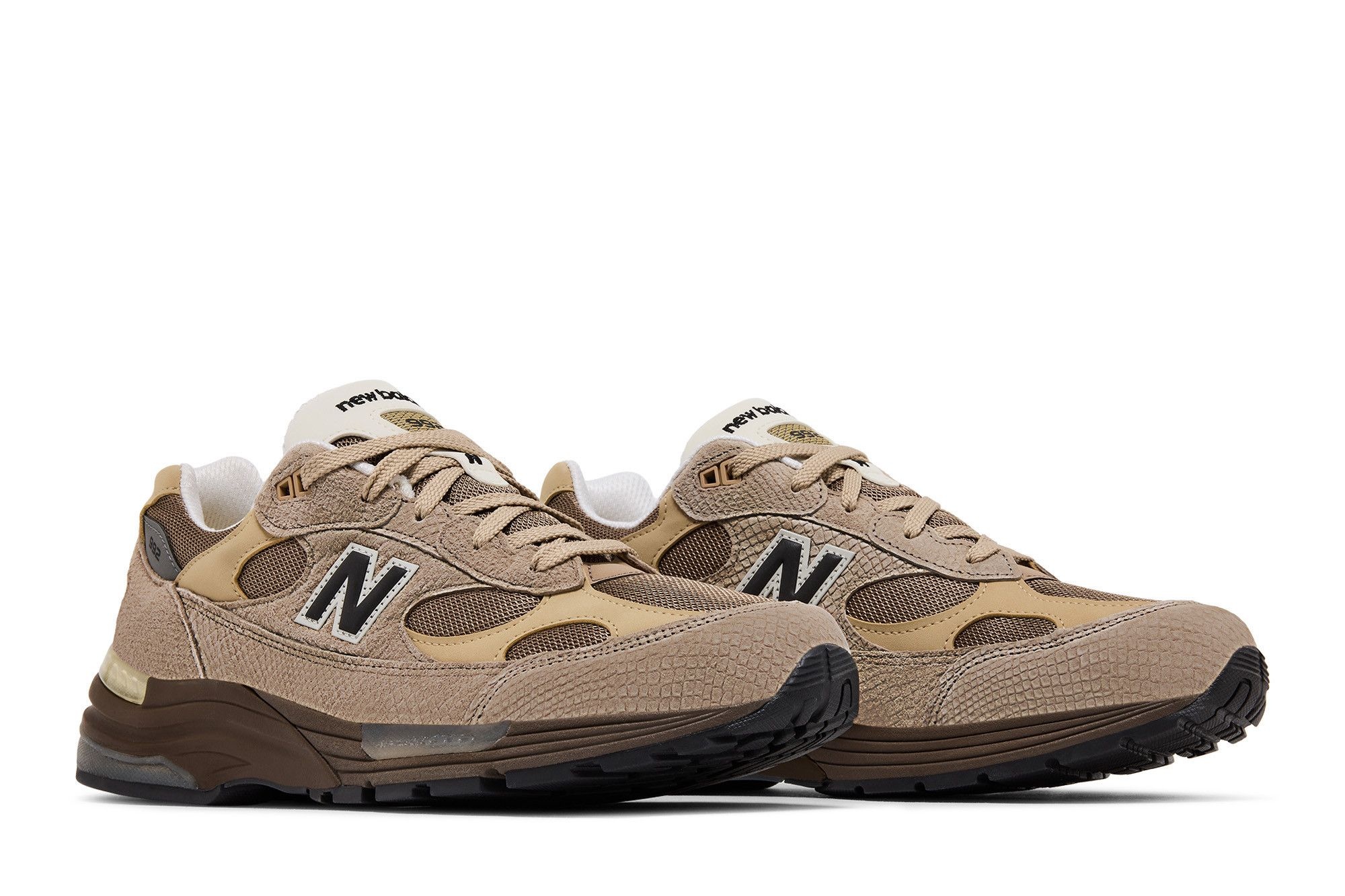 Teddy Santis x New Balance 992 Made in USA 'Driftwood Rich Oak'