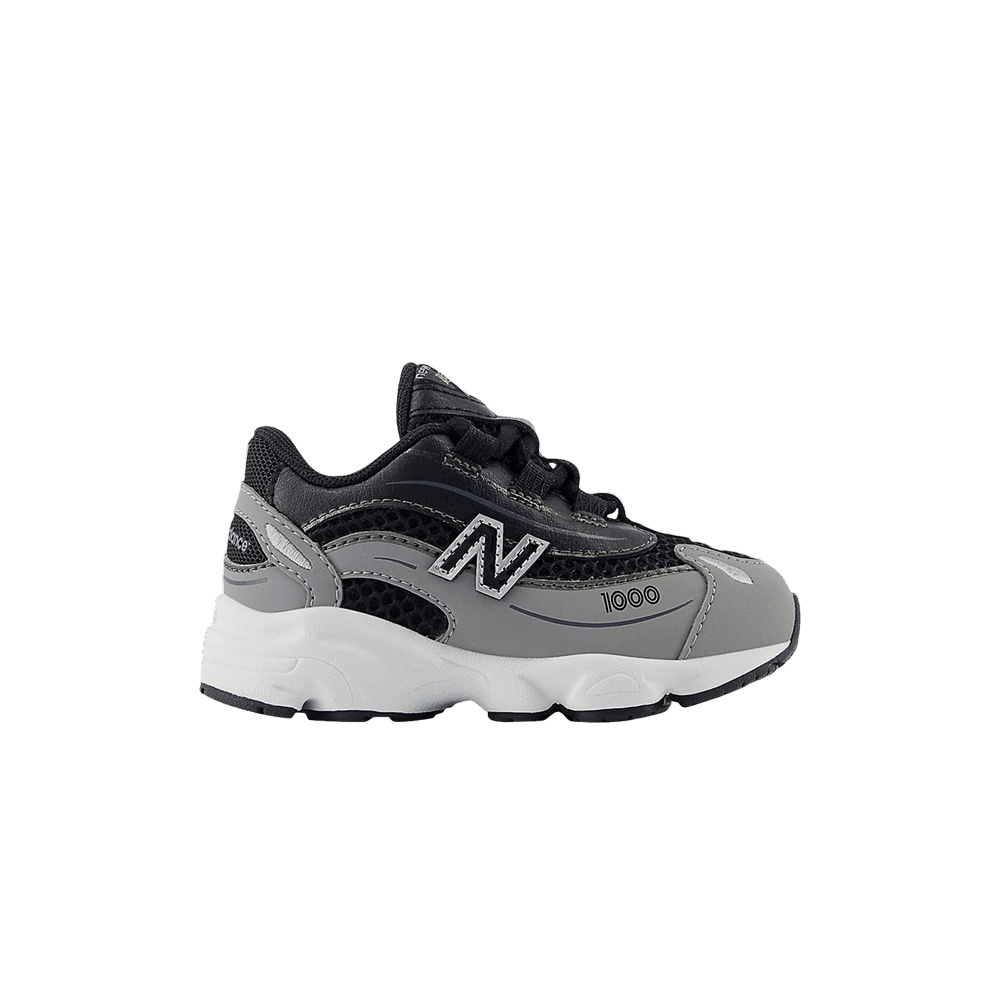 New Balance 1000 Bungee Lace Toddler 'Slate Grey Black'