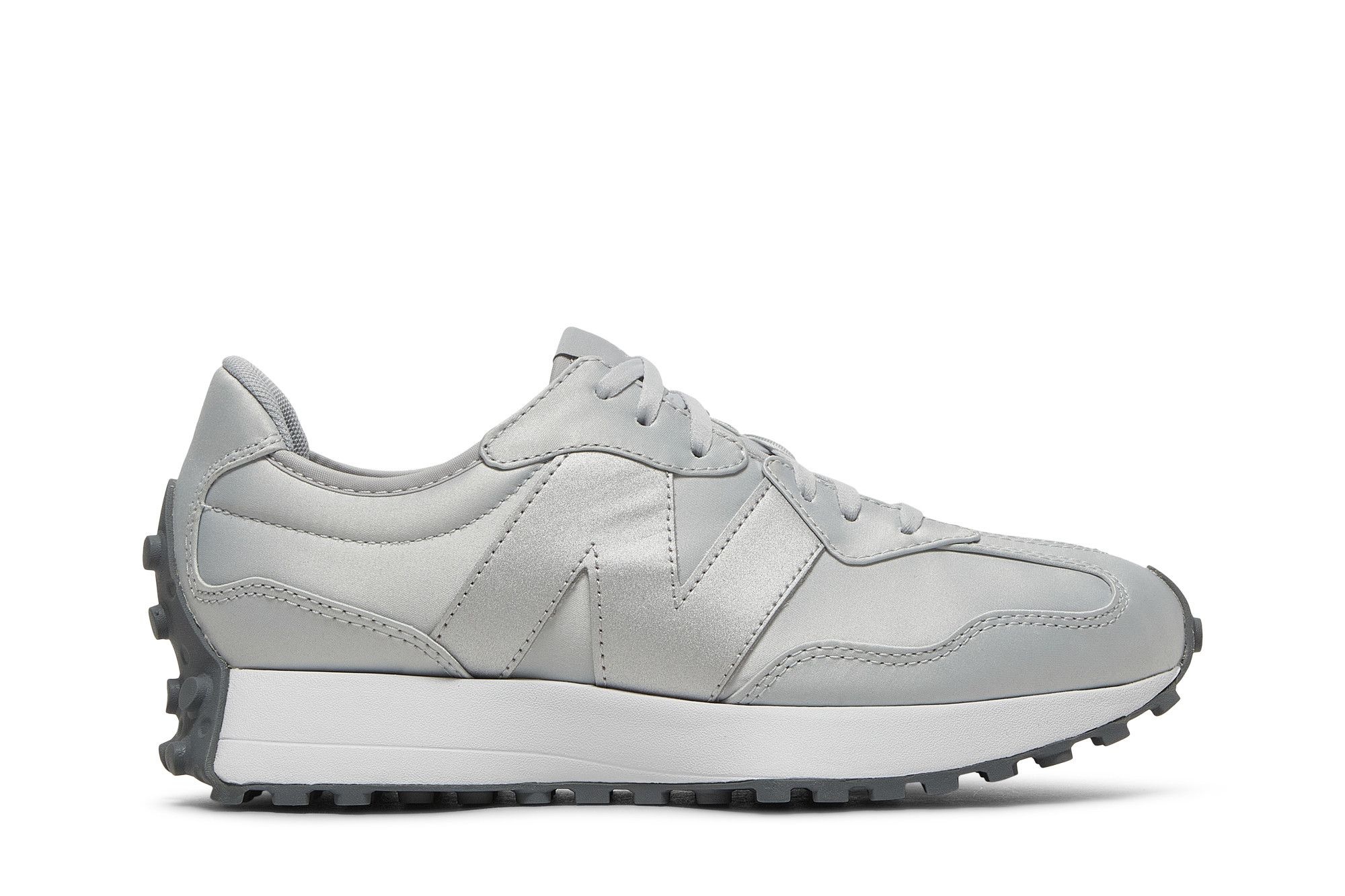 New Balance Wmns 327 'Light Aluminum Gunmetal'