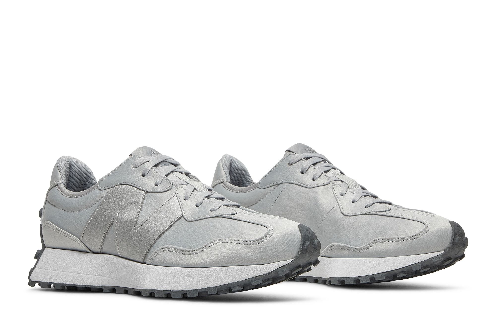 New Balance Wmns 327 'Light Aluminum Gunmetal'