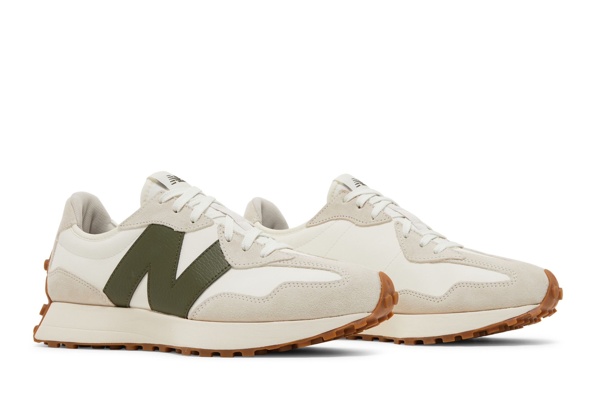 New Balance 327 'Oatmeal Oak Green'