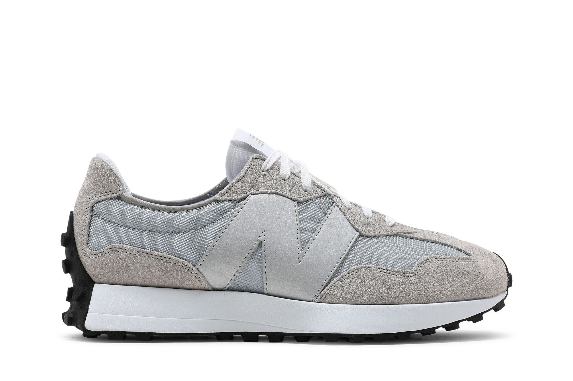 New Balance 327 'Rain Cloud Metallic Silver'