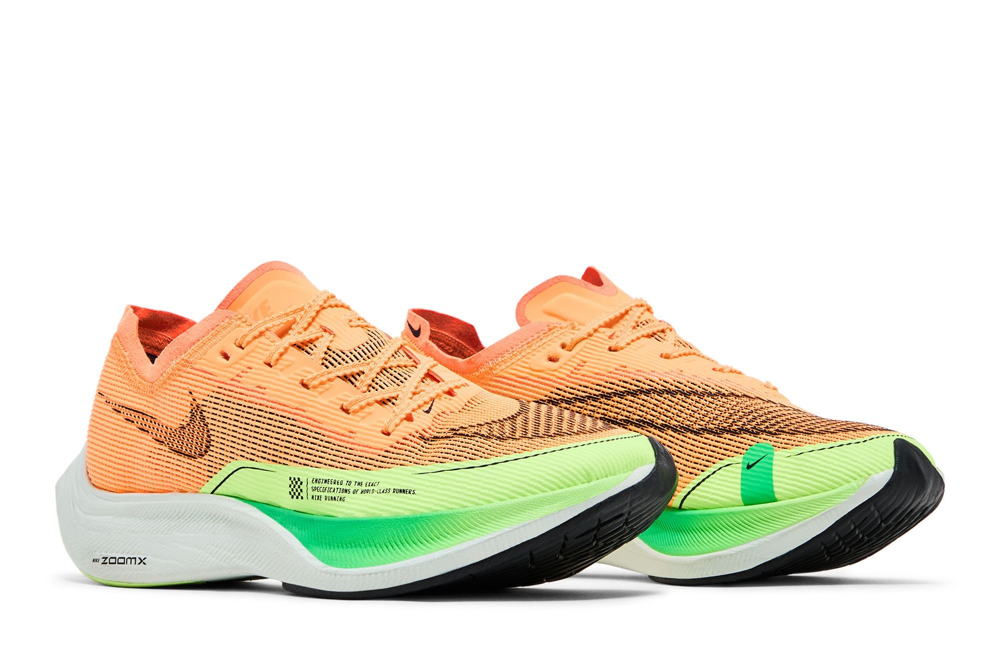 Nike Wmns ZoomX Vaporfly Next% 2 'Peach Cream Green Shock'