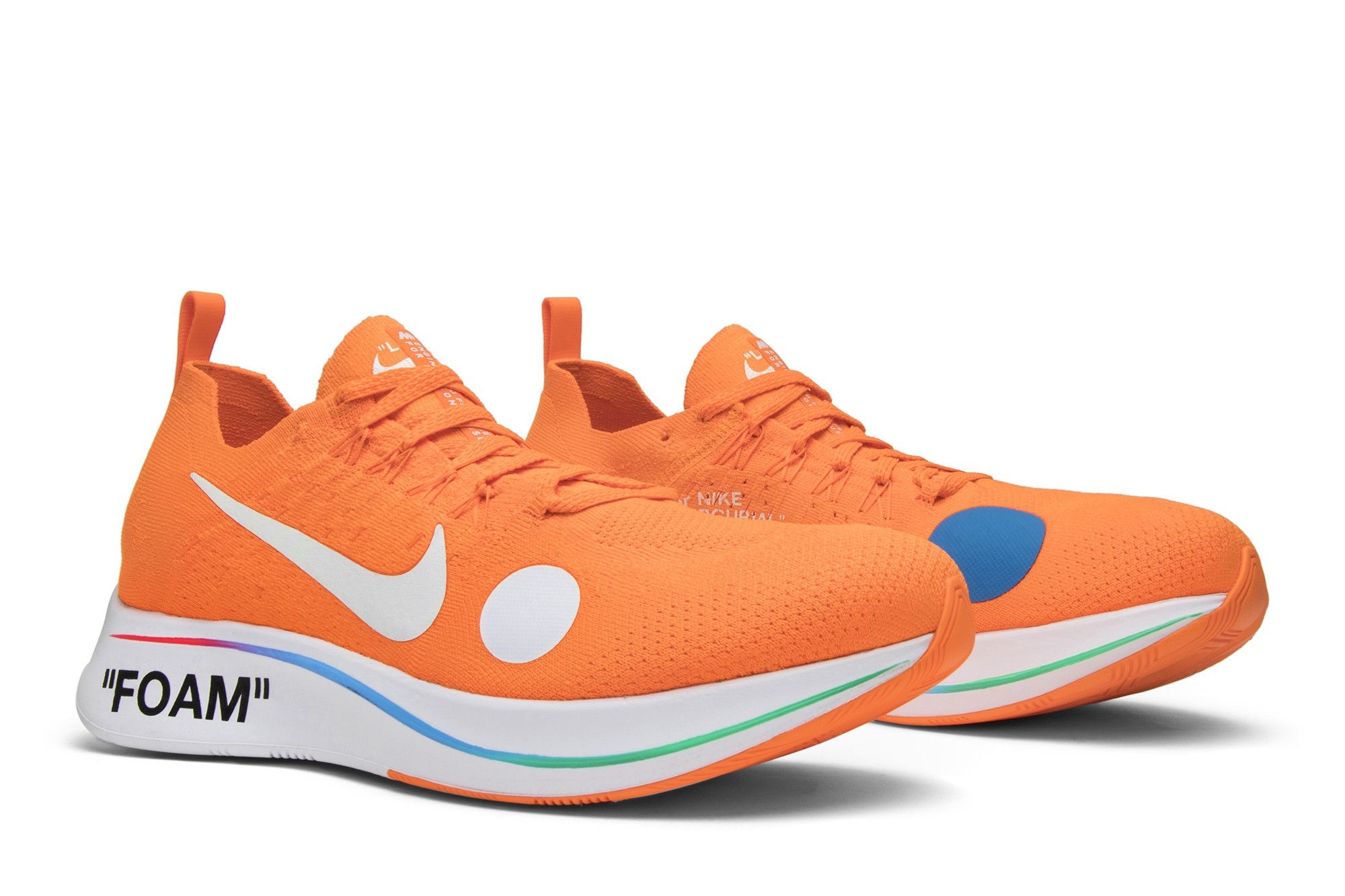 Off-White x Nike Zoom Fly Mercurial Flyknit 'Total Orange'