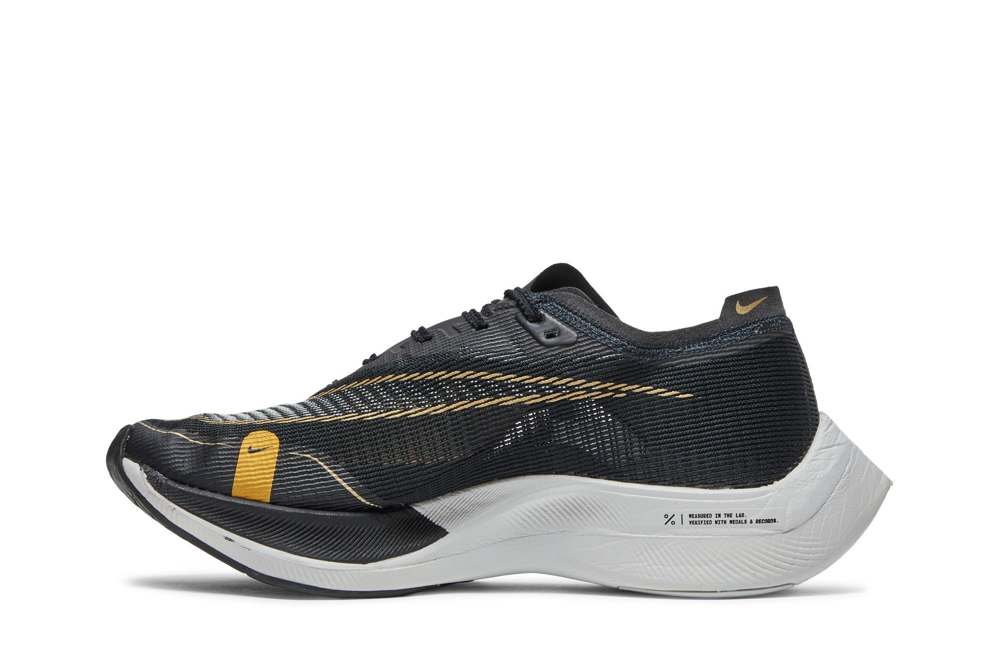 Nike ZoomX Vaporfly NEXT% 2 'Black Metallic Gold Coin'