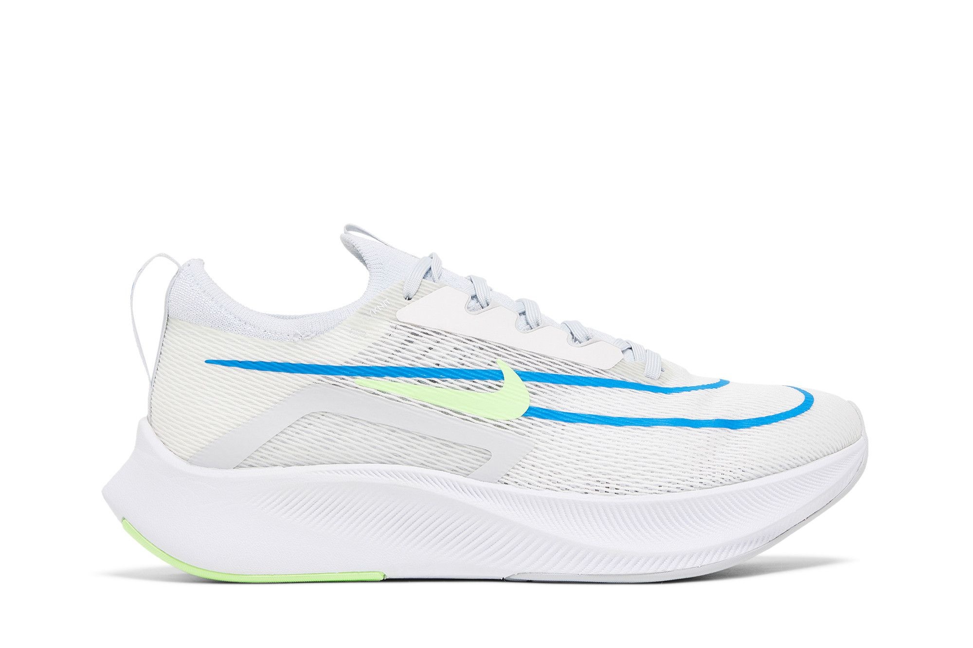 Nike Zoom Fly 4 'White Imperial Blue Lime Glow'