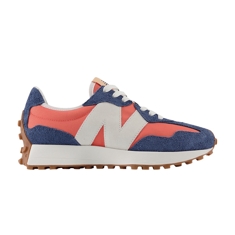 New Balance Wmns 327 'Vintage Indigo Gulf Red'