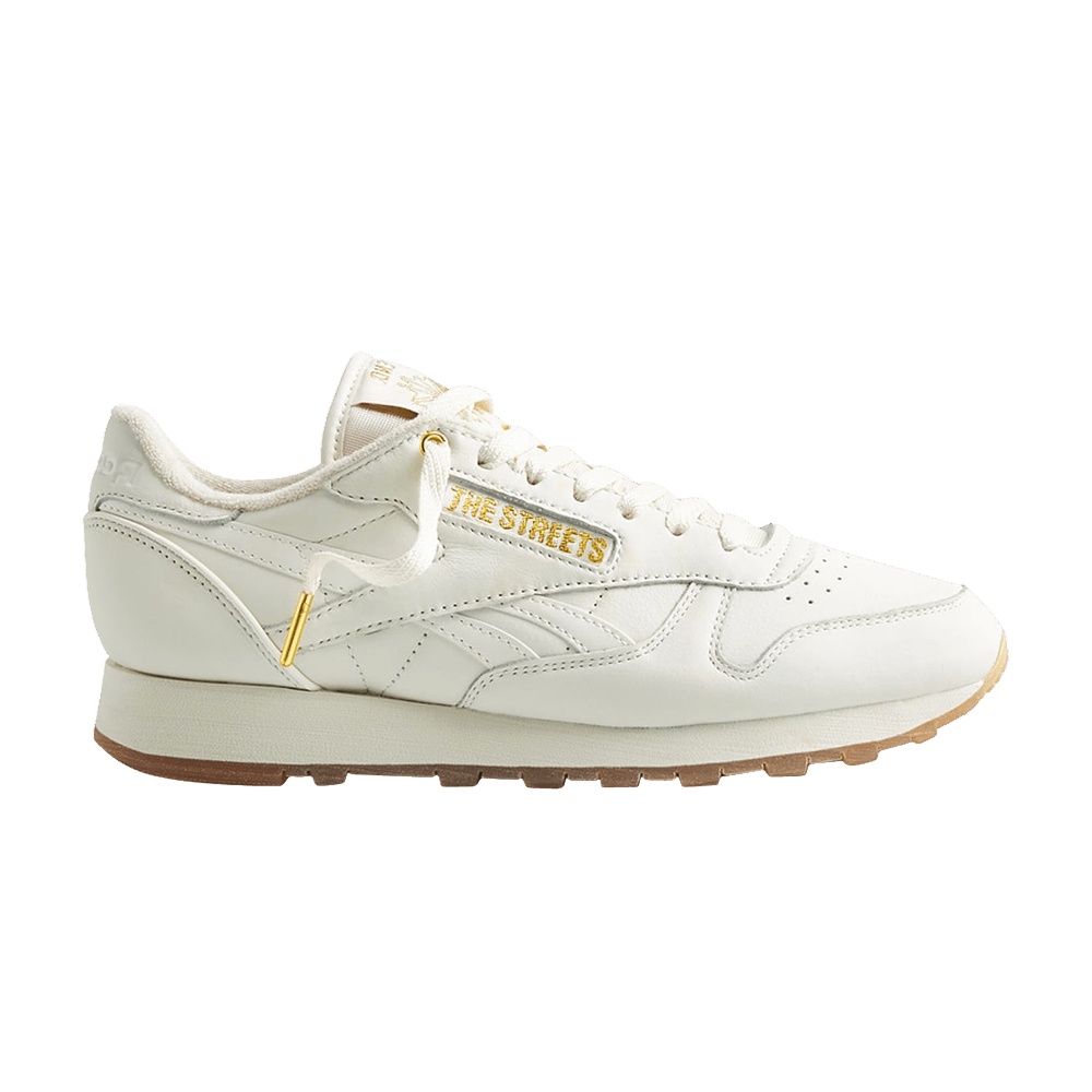 END. x The Streets x Reebok Classic Leather 'Chalk Gold Metallic'