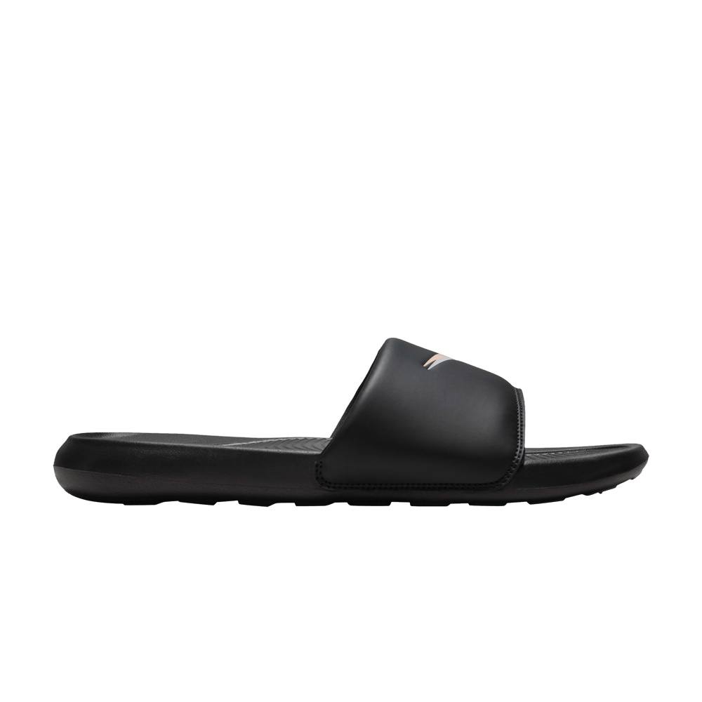 Nike Victori One Slide 'Double Swoosh - Black Sesame'
