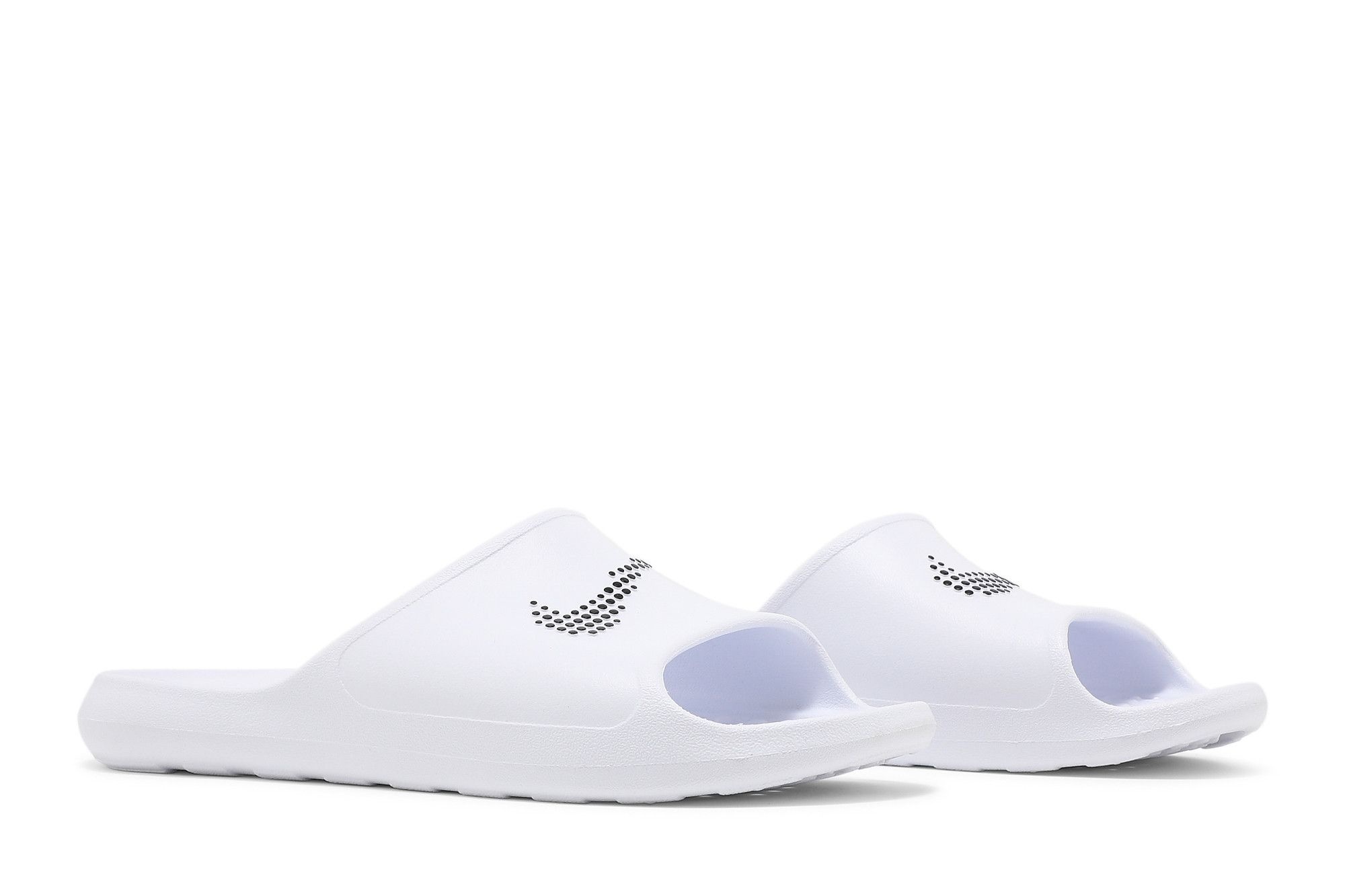 Nike Victori One Slide 'Polka Swoosh - White'