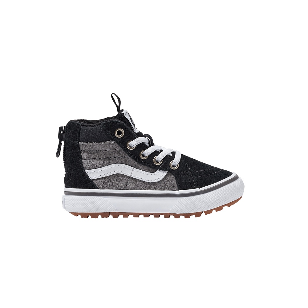 Vans Sk8-Hi Zip MTE Toddler 'Insulated - Black Grey'