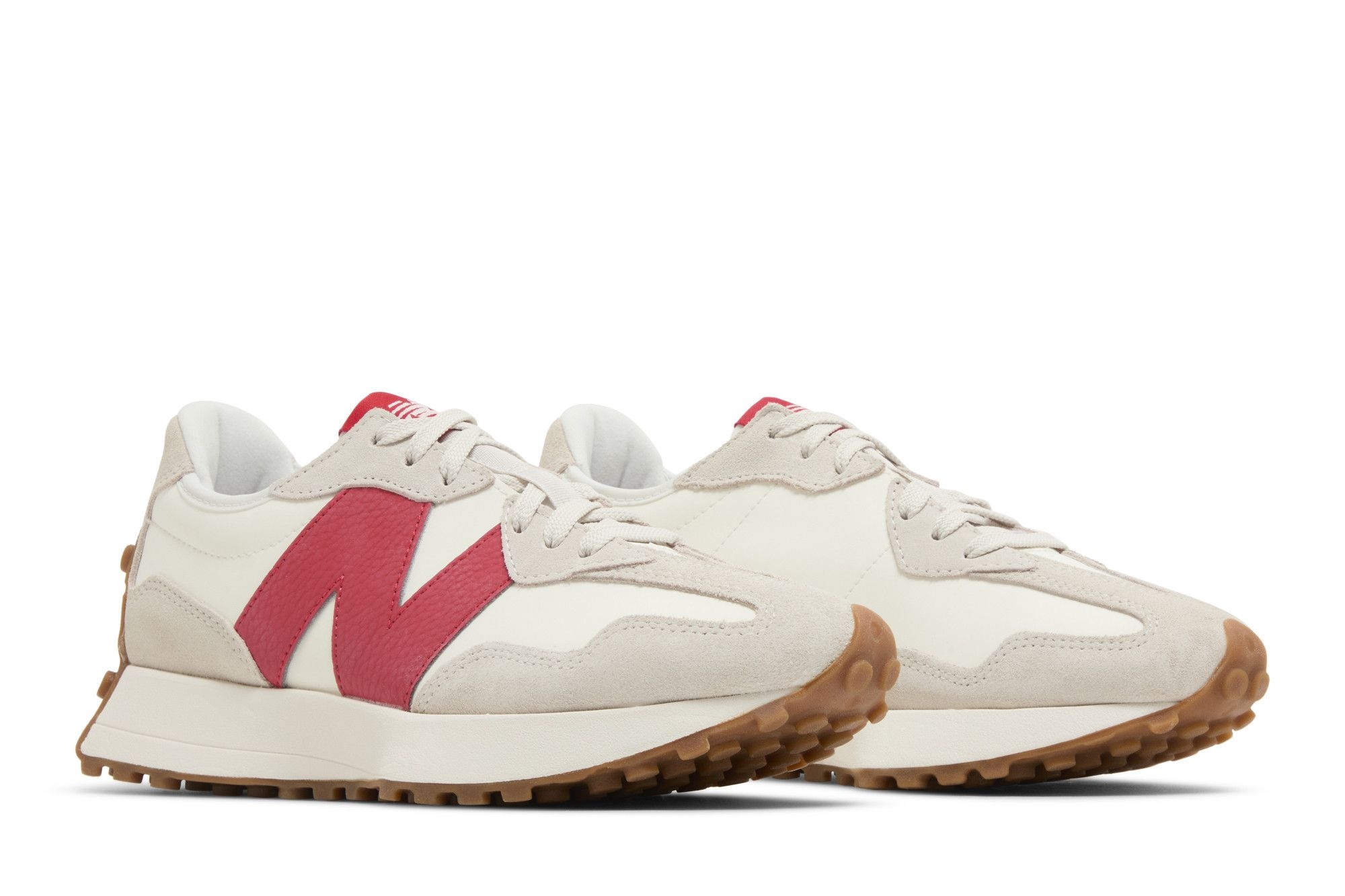 New Balance Wmns 327 'Moonbeam True Red'