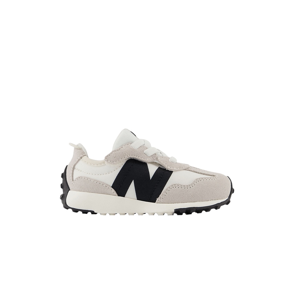 New Balance 327 New-B Hook & Loop Toddler 'Silver Birch Black'