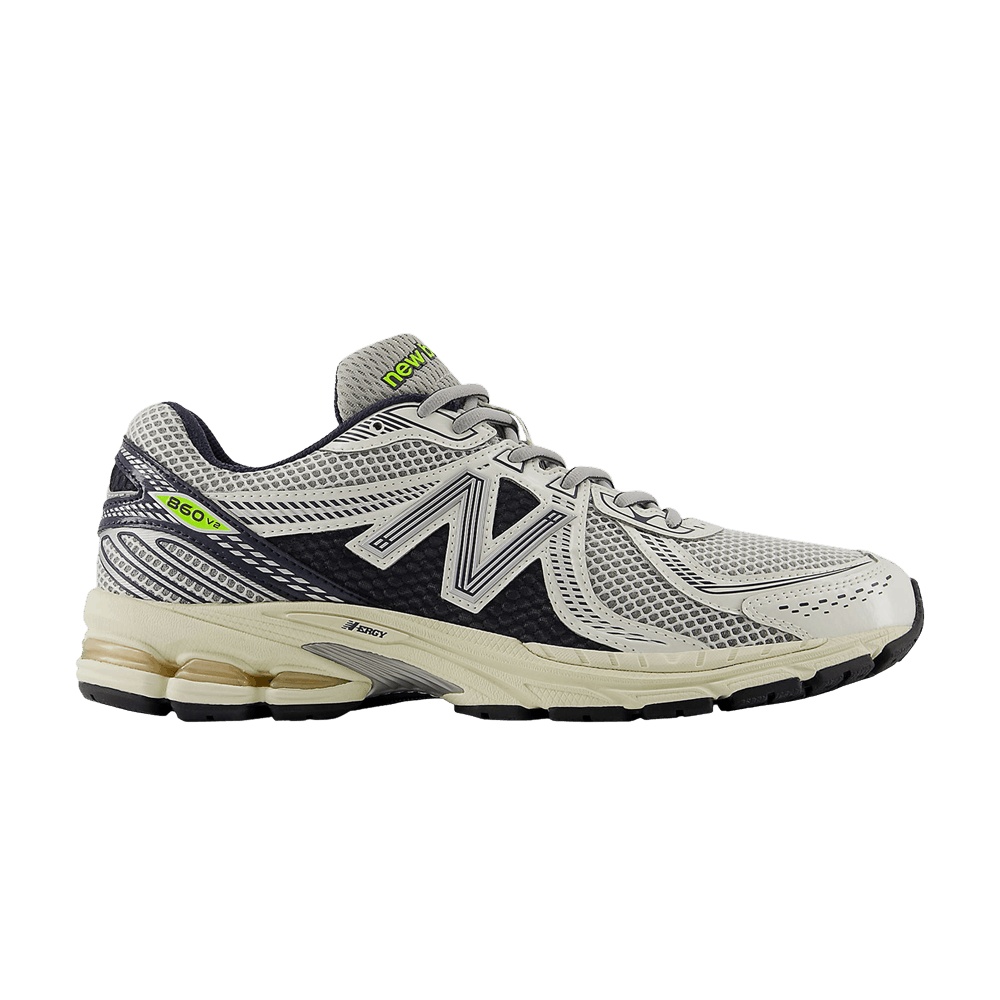 New Balance 860v2 'White Black Neon'