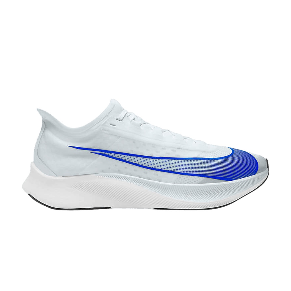 Nike Zoom Fly 3 'Pure Platinum Racer Blue'