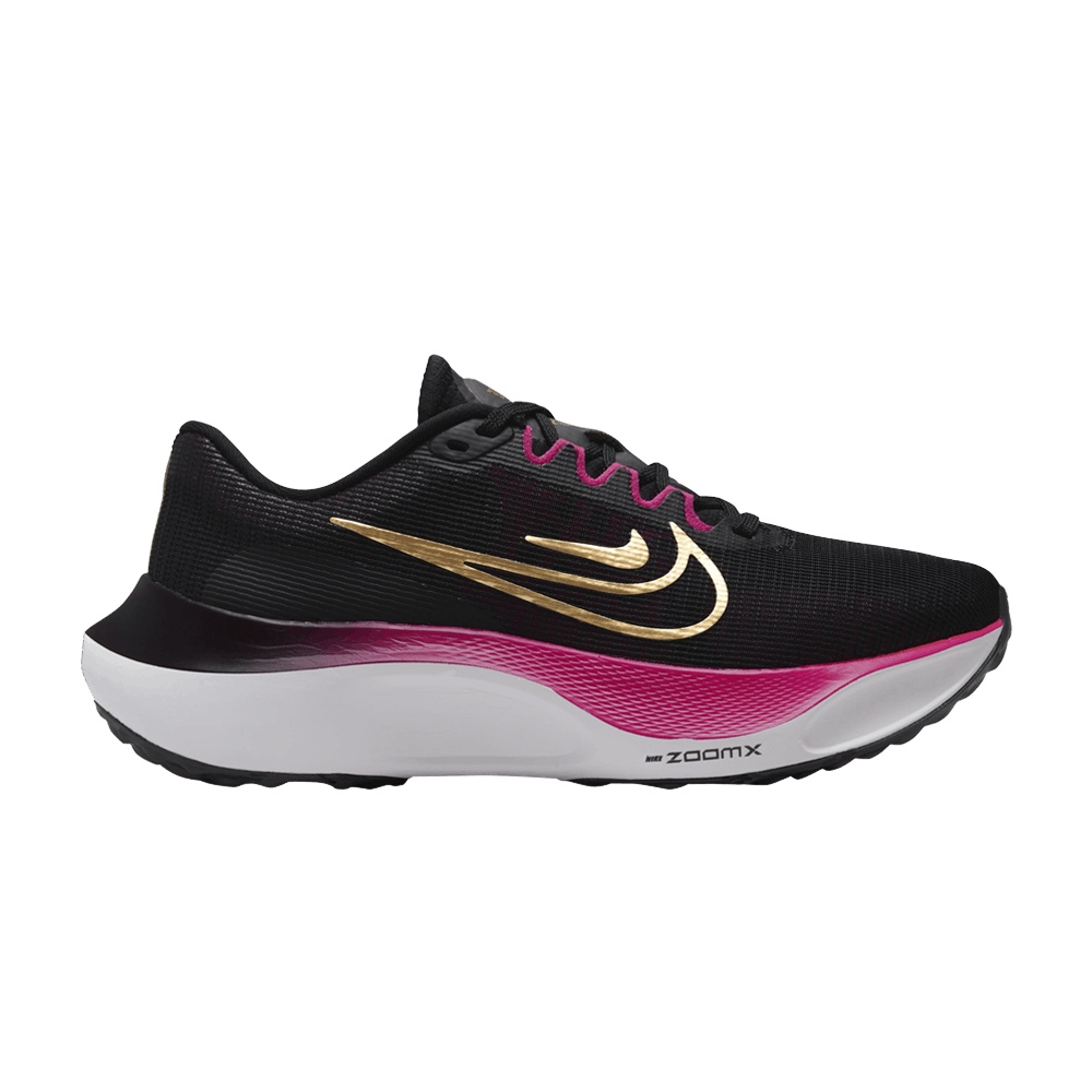Nike Wmns Zoom Fly 5 'Black Gold Fireberry'