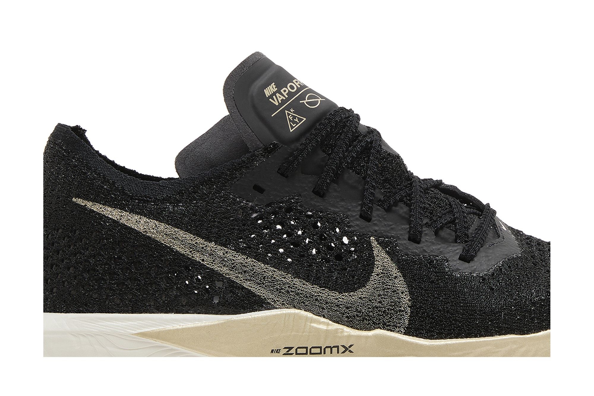 Nike Wmns ZoomX VaporFly Next% 3 'Black Metallic Gold Grain'