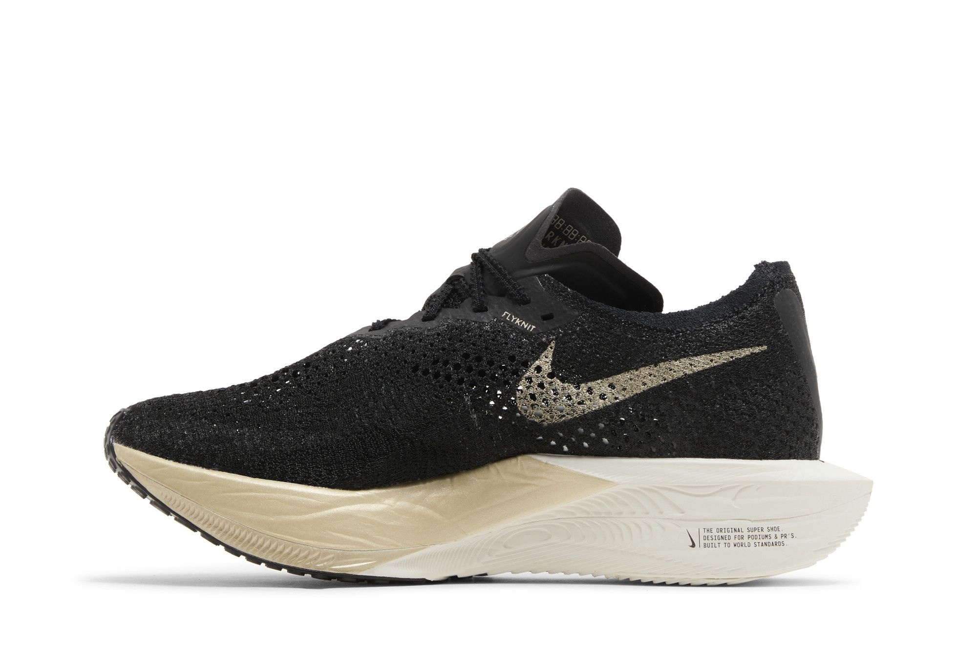 Nike Wmns ZoomX VaporFly Next% 3 'Black Metallic Gold Grain'