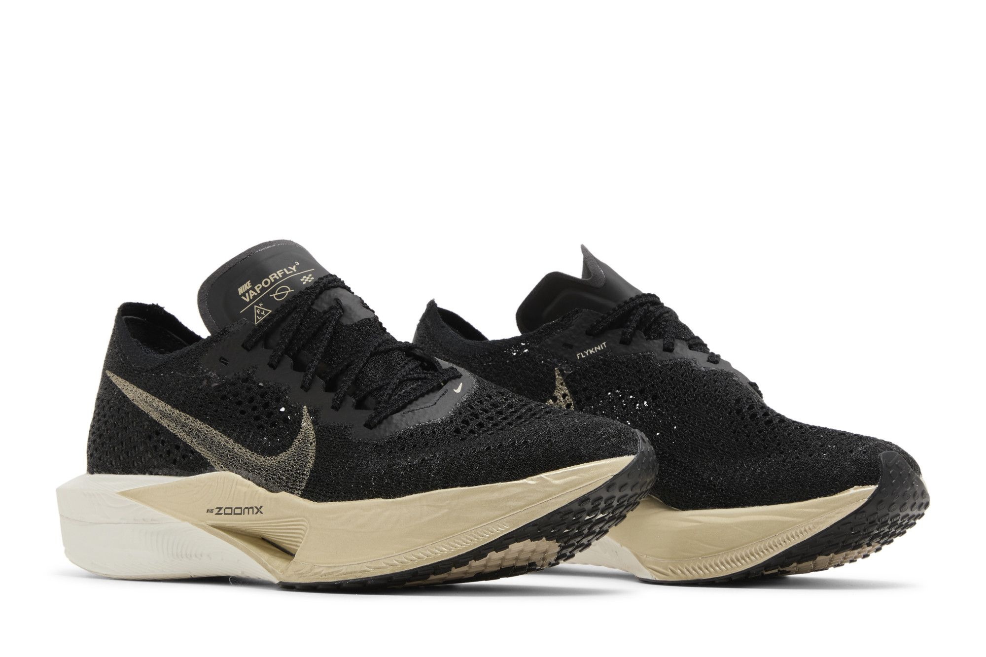Nike Wmns ZoomX VaporFly Next% 3 'Black Metallic Gold Grain'