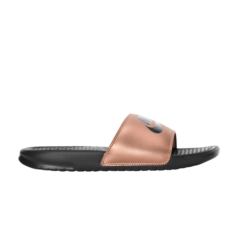 Nike Wmns Benassi JDI Slide 'Metallic Red Bronze'