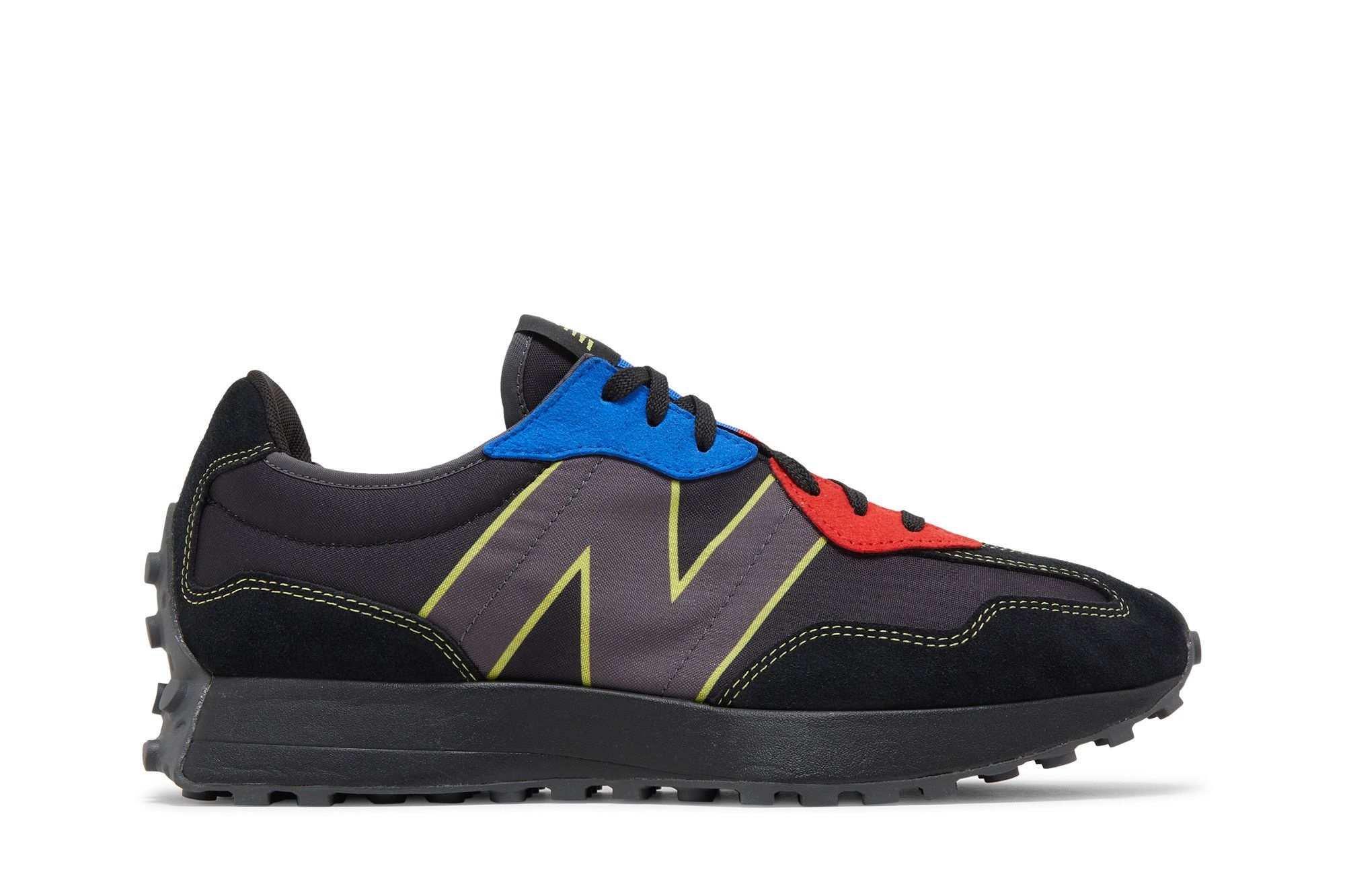 New Balance 327 'Black Red Blue'