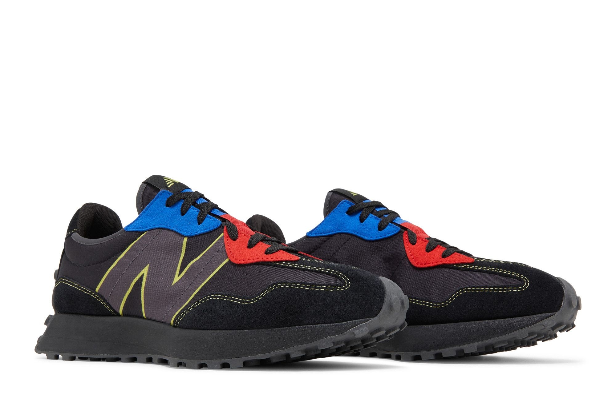 New Balance 327 'Black Red Blue'