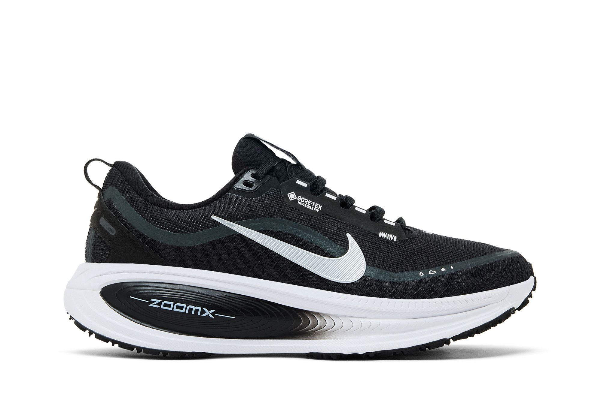 Nike Vomero 18 GORE-TEX Reflective 'Black Metallic Silver'