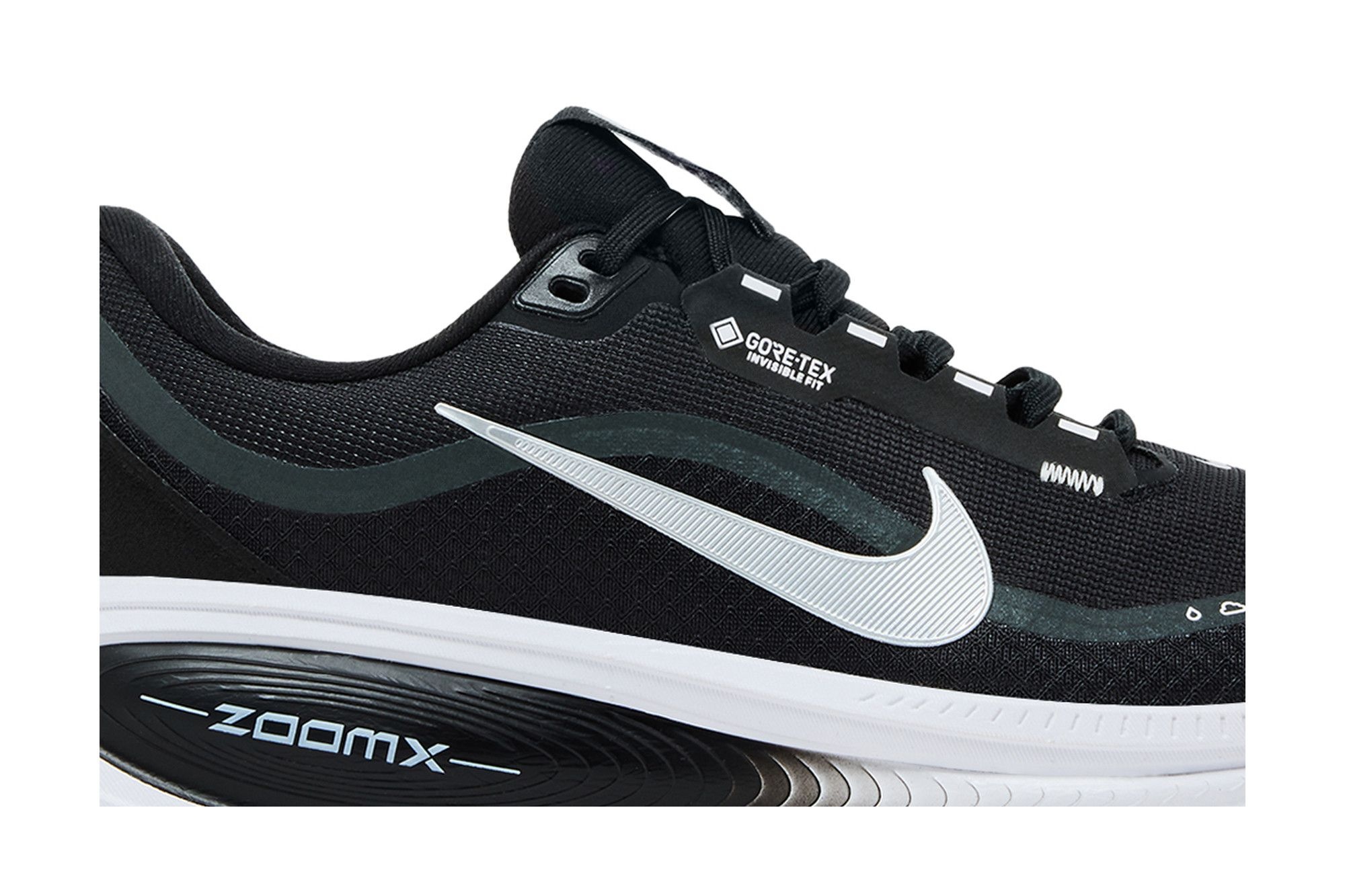 Nike Vomero 18 GORE-TEX Reflective 'Black Metallic Silver'