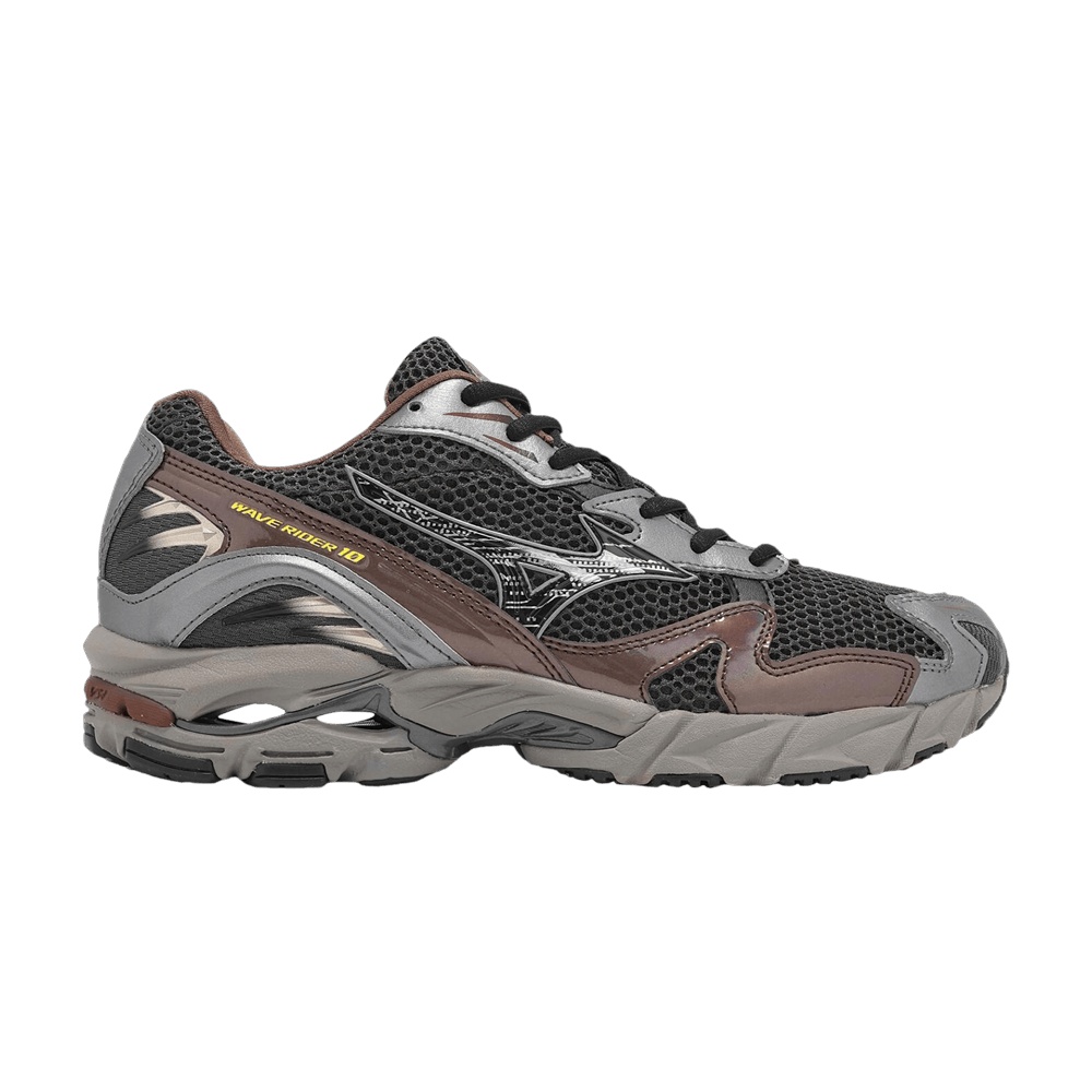 Mizuno Wave Rider 10 'Black Brown'