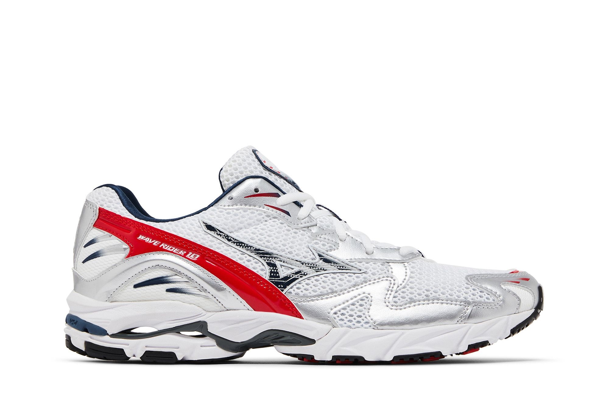Mizuno Wave Rider 10 'OG Pack - High Risk Red'