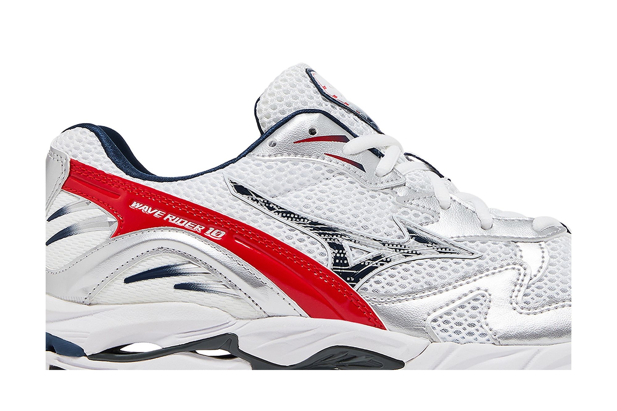 Mizuno Wave Rider 10 'OG Pack - High Risk Red'
