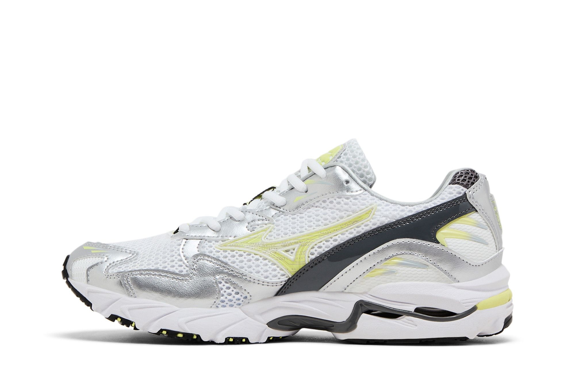 Mizuno Wave Rider 10 'White Sunny Lime'