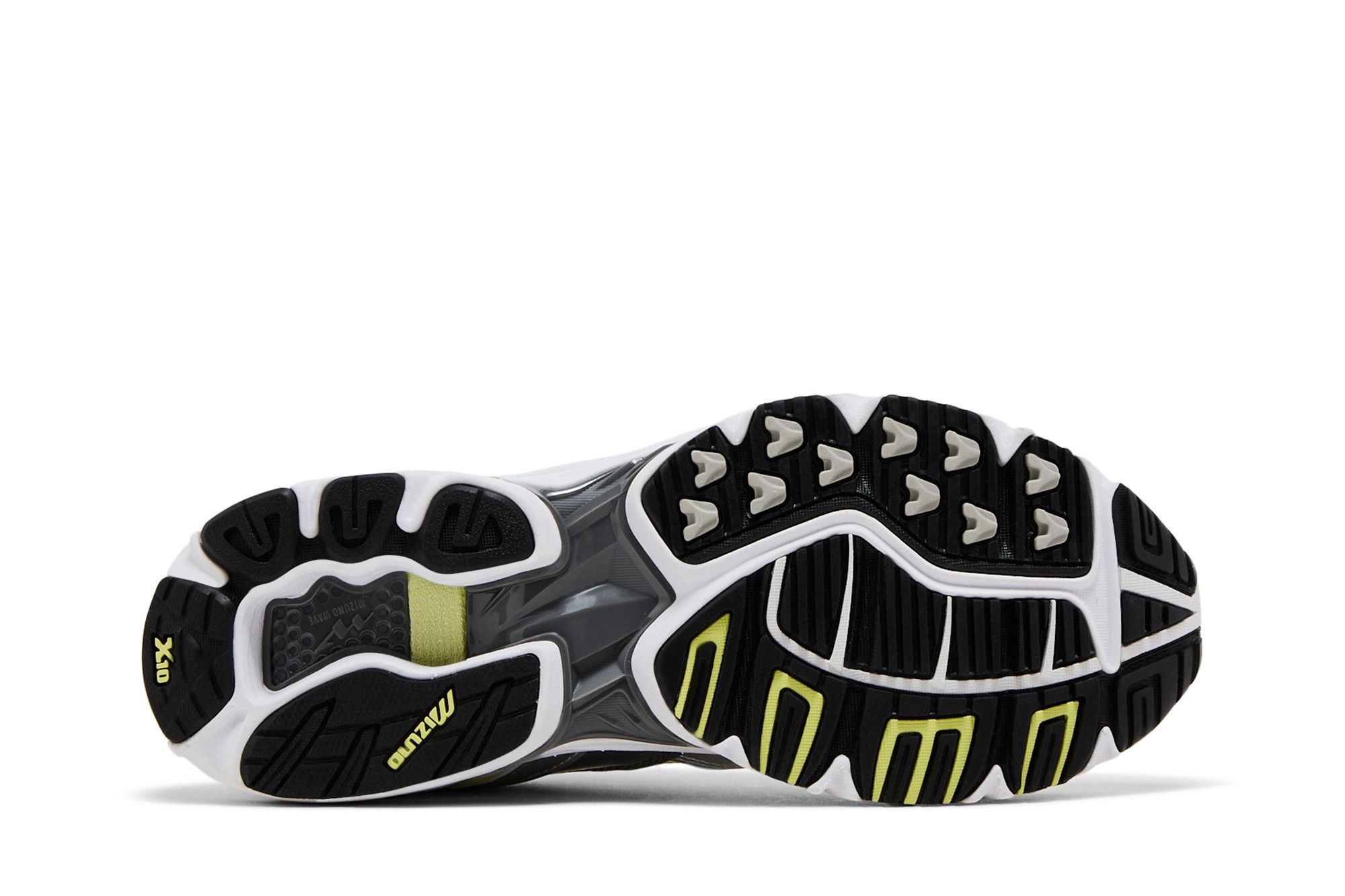Mizuno Wave Rider 10 'White Sunny Lime'