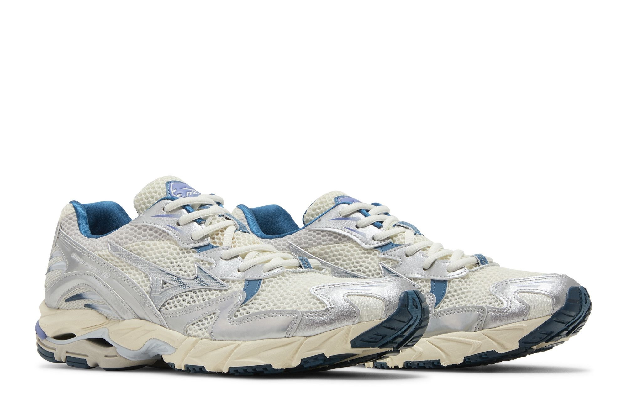 Mizuno Wave Rider 10 'Arctic Ice Snow White'