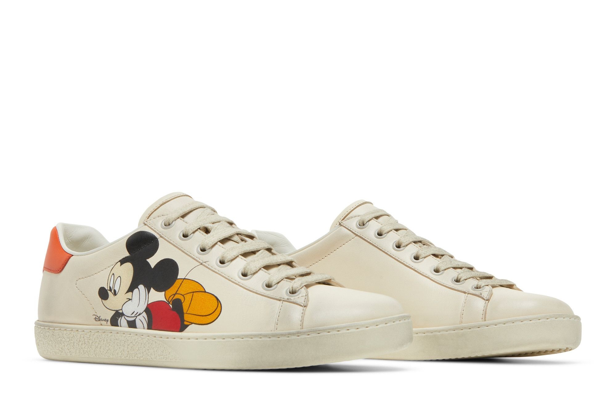 Disney x Gucci Wmns Ace Low 'Mickey Mouse - Ivory'