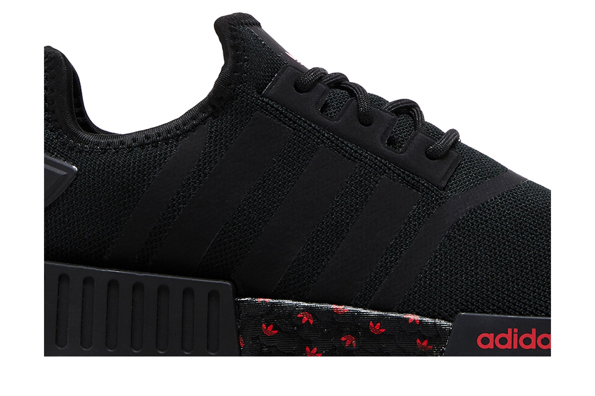 adidas NMD_R1 'Black Scarlet Trefoil Midsole'